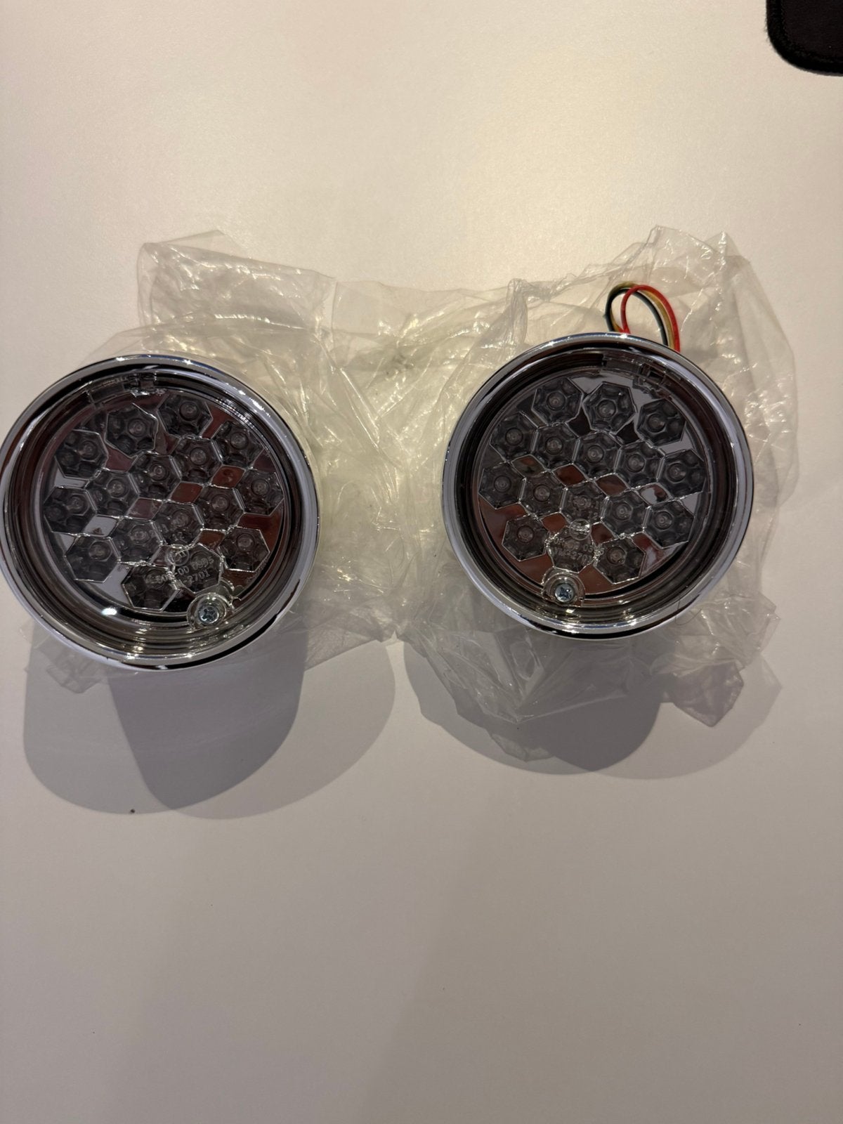 Achterlicht LED Aprilia SR50 chroom, Fietsen en Brommers, Ophalen of Verzenden, Nieuw, Overige typen, Aprilia