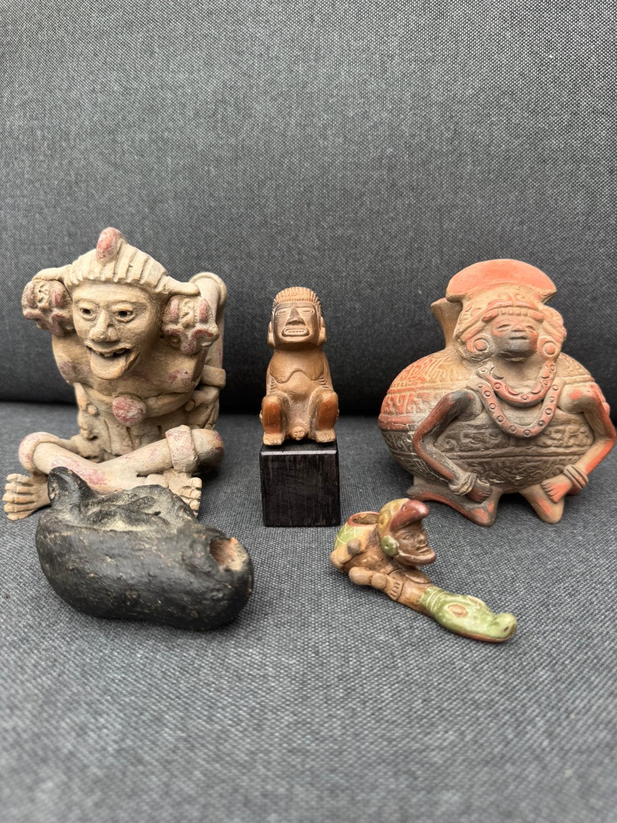 Diverse beeldjes zuid amerika romeins pre columbia, Ophalen of Verzenden