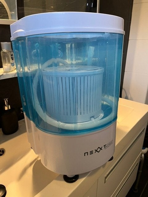 Mini wasmachine met centrifuge voor bijv. camping., Witgoed en Apparatuur, Ophalen, Zo goed als nieuw