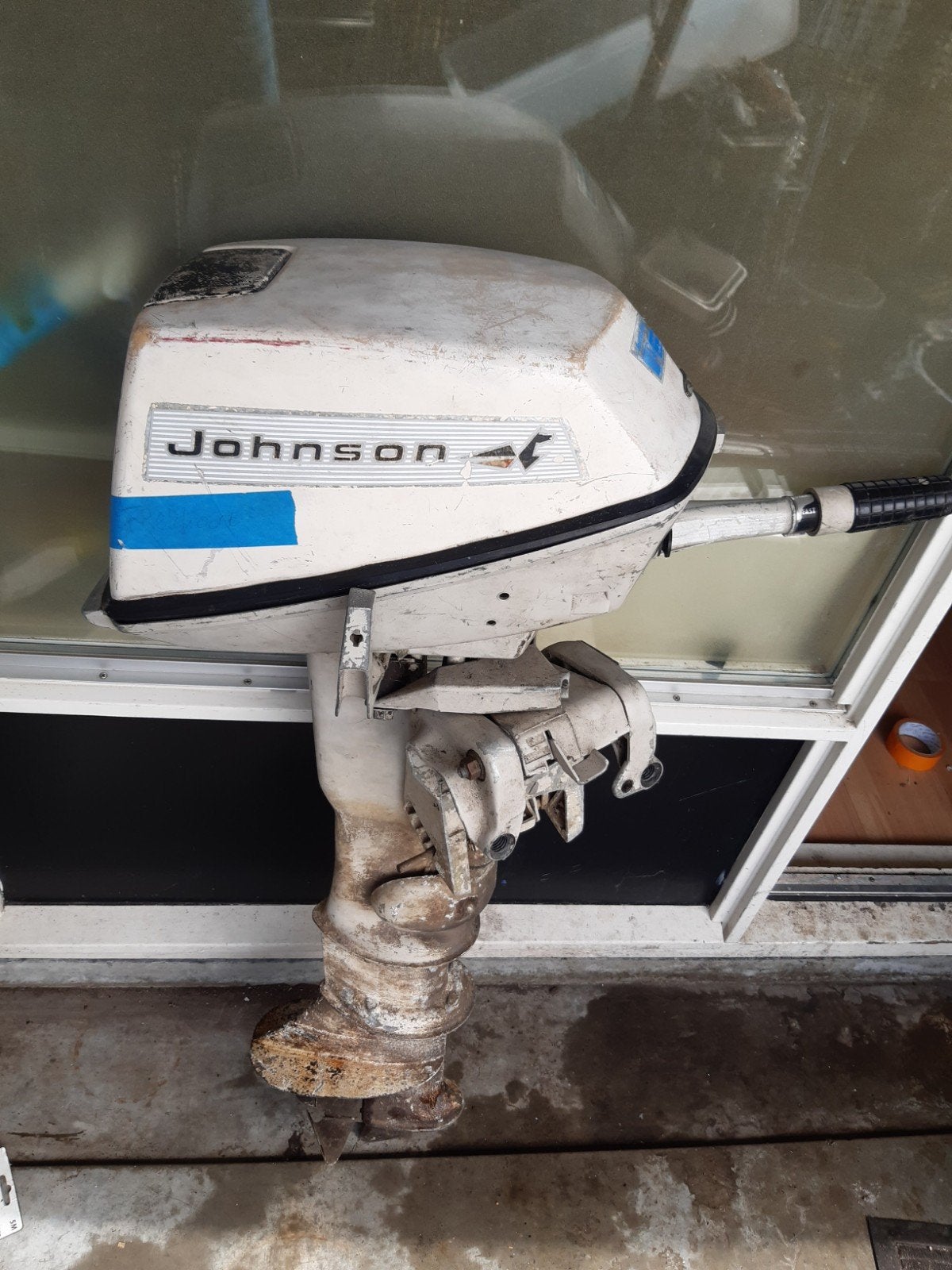 Johnson 6 PK buitenboordmotor - Gebruikt, Ophalen of Verzenden, Gebruikt, Motor en Techniek