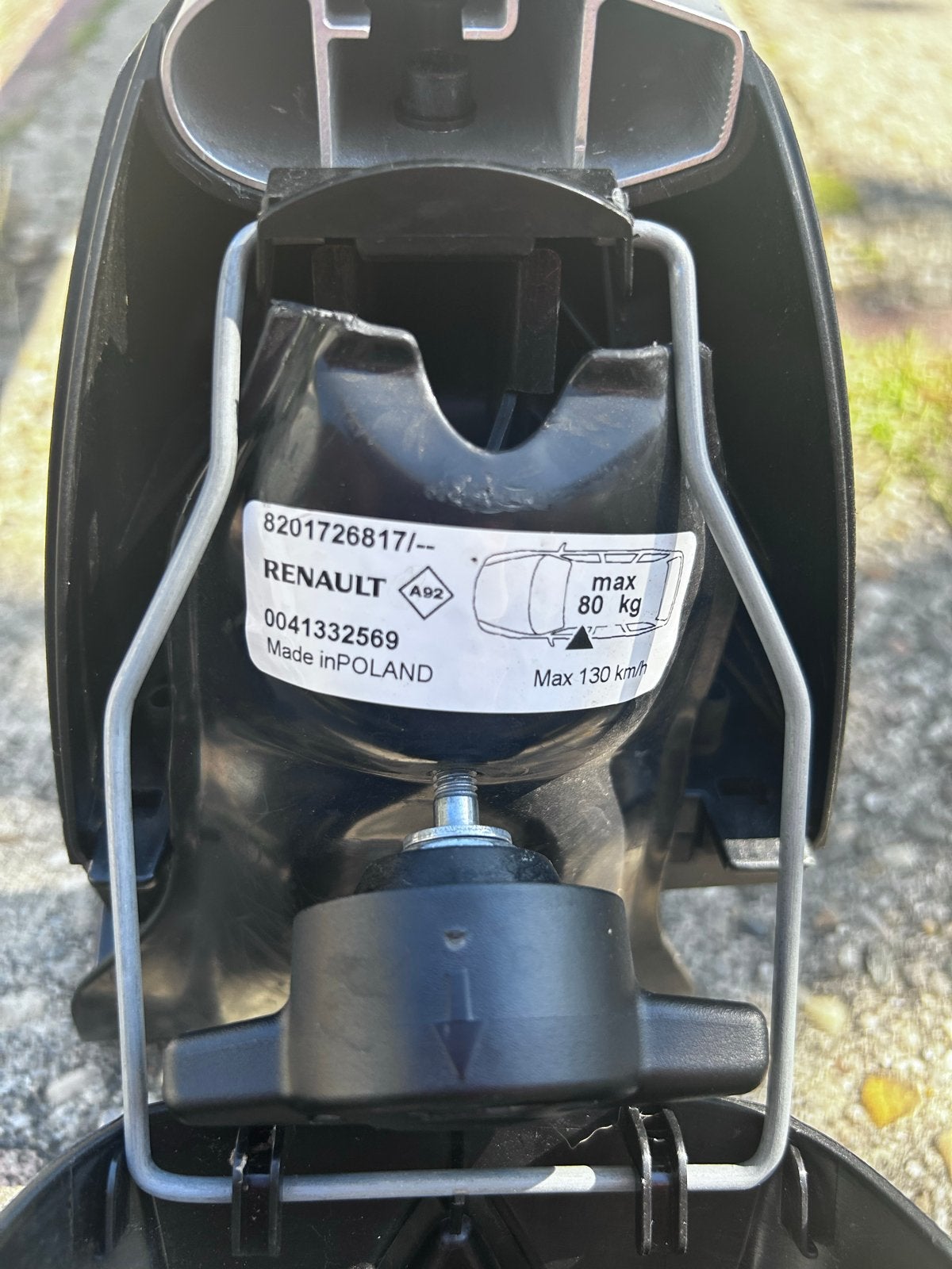 Originele Renault dakdragers Captur 2 (zonder rails), Ophalen, Gebruikt