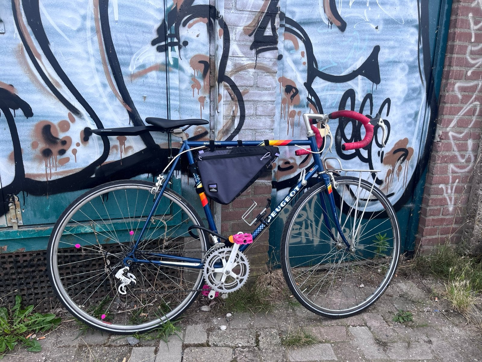 Mooie vintage peugeot racefiets, Fietsen en Brommers, Gebruikt, 26 inch, 49 tot 53 cm, Ophalen