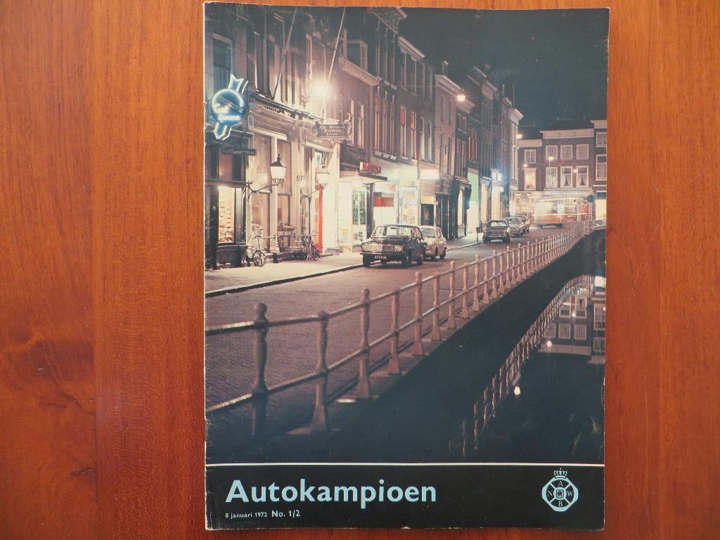Autokampioen 1-2 1972 Opel Kadett 1100 en 1200 aut. (test), Ophalen of Verzenden, Nieuw, Opel