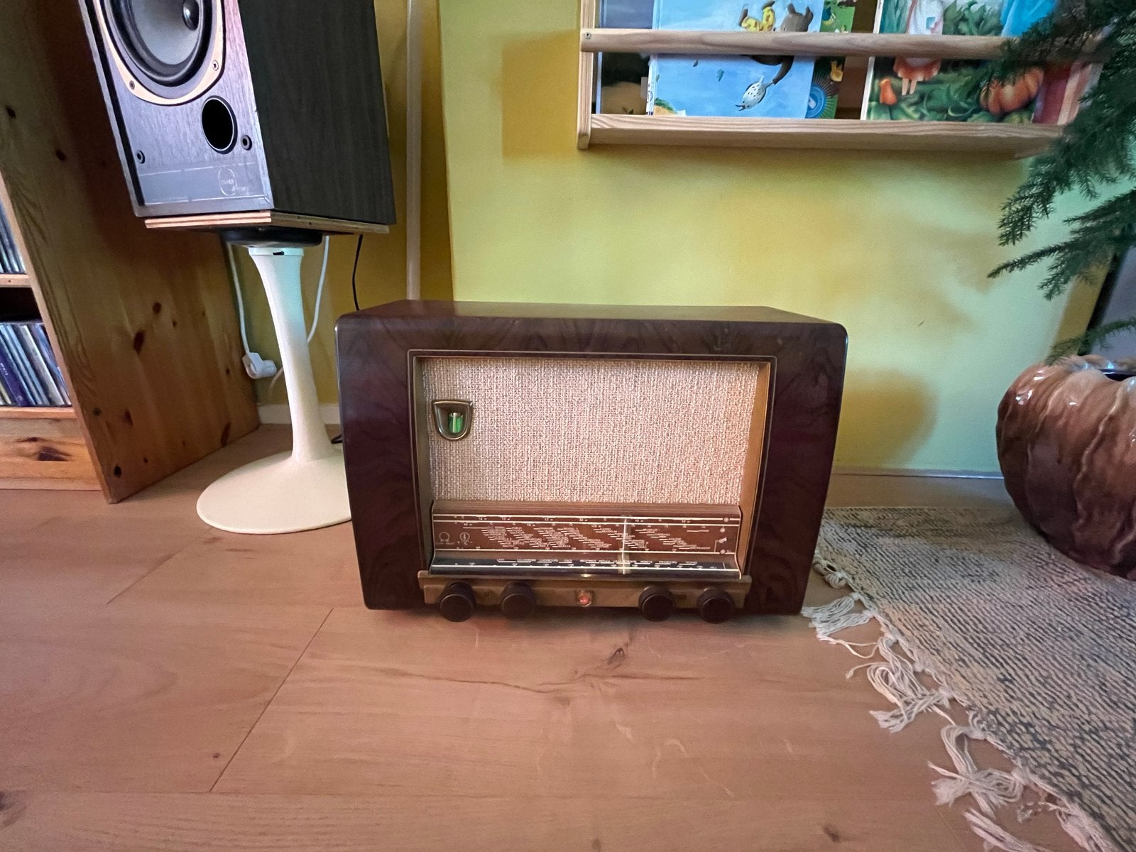 BLUETOOTH Vintage Philips buizenradio BX320A01, Ophalen, Refurbished, Overige typen