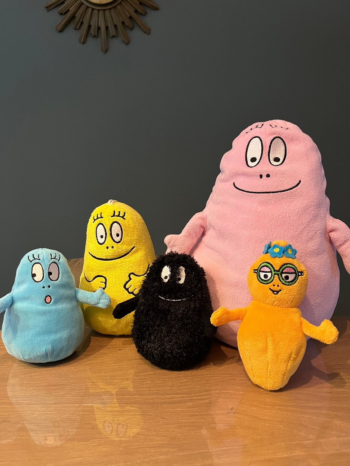 Gave set Barbapapa knuffels, Ophalen of Verzenden, Zo goed als nieuw, Overige typen