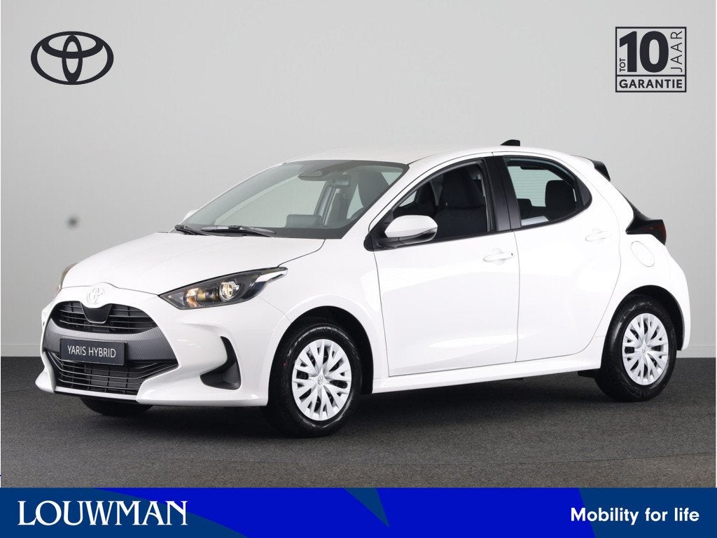 Toyota Yaris 1.5 Hybrid 115 Comfort Nu te BESTELLEN met 2000, 12 maanden, Stof, 116 pk, Wit