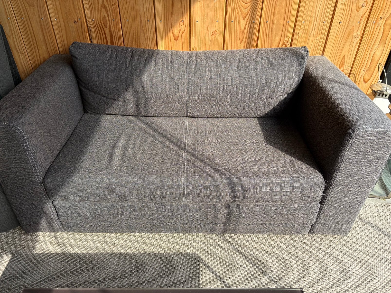 Ikea slaapbank, Ophalen, Zo goed als nieuw, Tweepersoons, 140 cm
