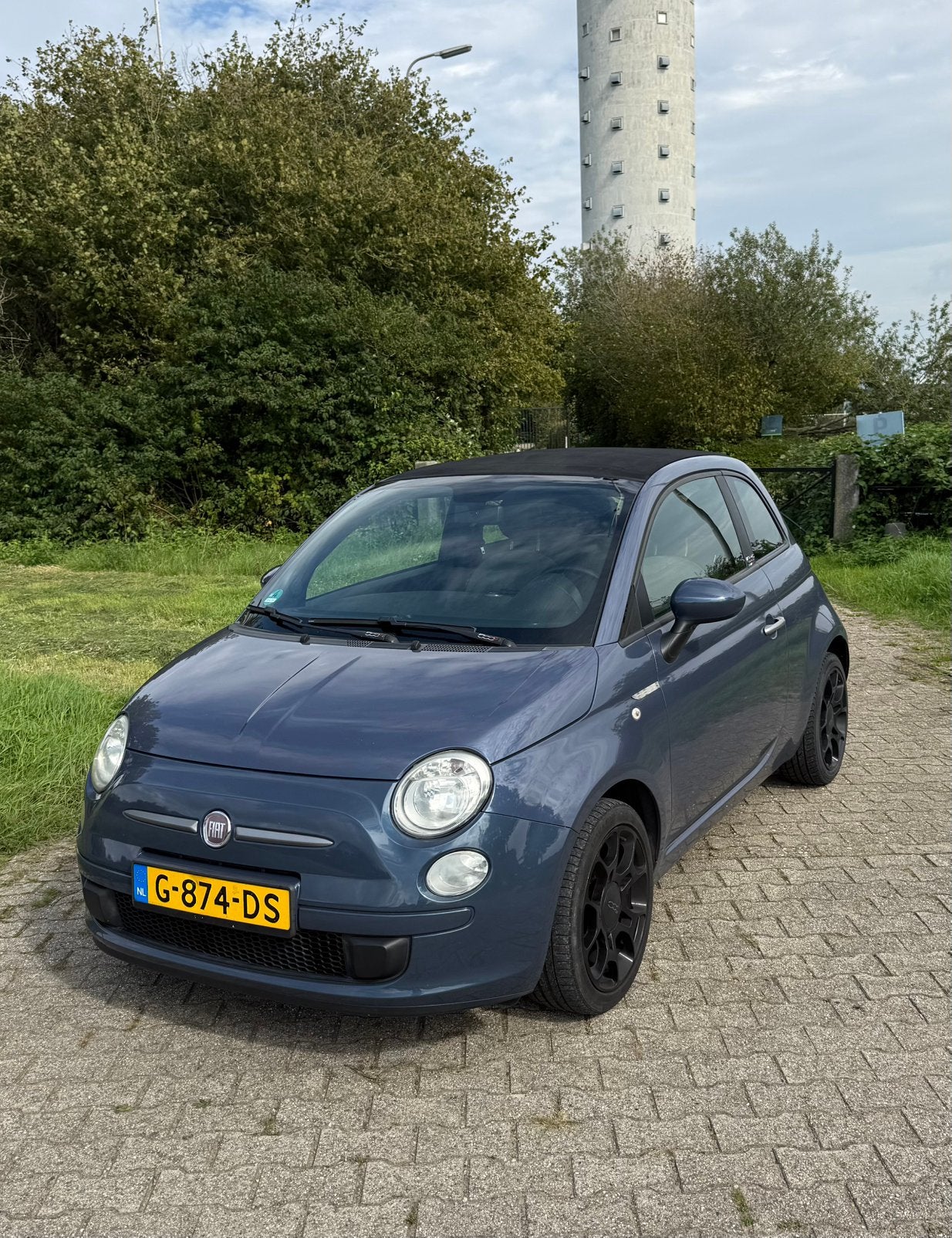 Fiat 500 cabrio 2012, Particulier, Te koop