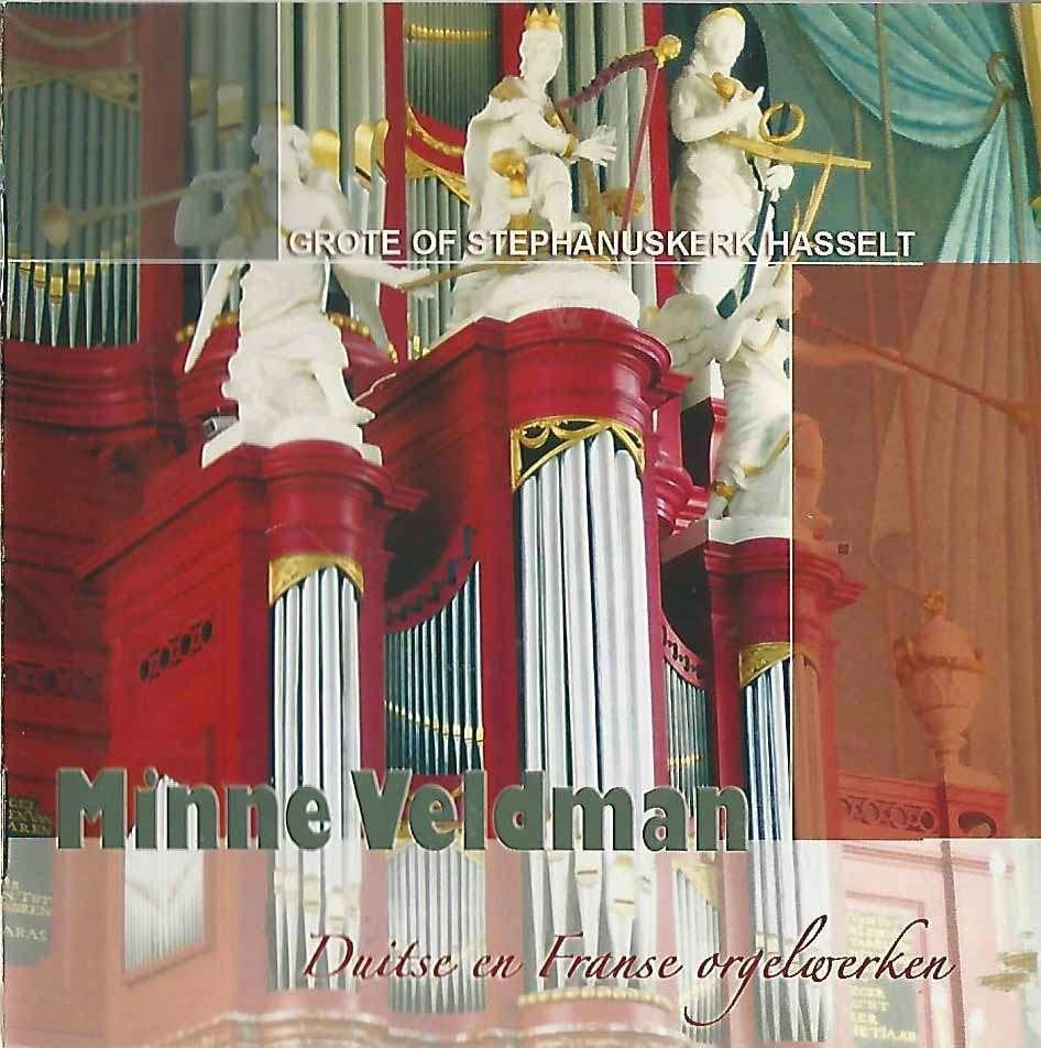 OrgelCD: Minne Veldman - Duitse en Franse orgelwerken - Hass, Ophalen of Verzenden, Zo goed als nieuw, Instrumentaal, Orgel