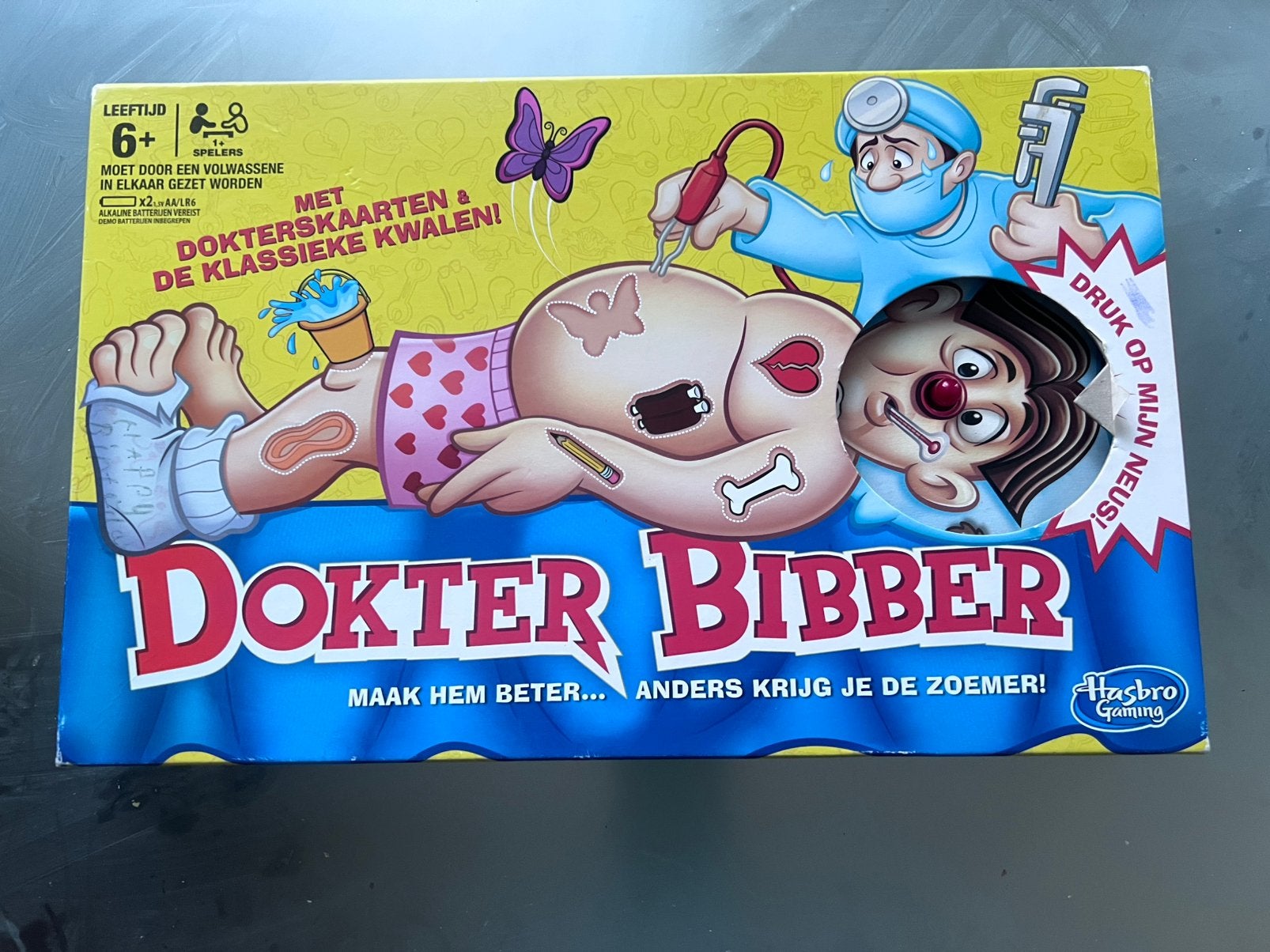 Dokter Bibber spel, Ophalen of Verzenden, Zo goed als nieuw