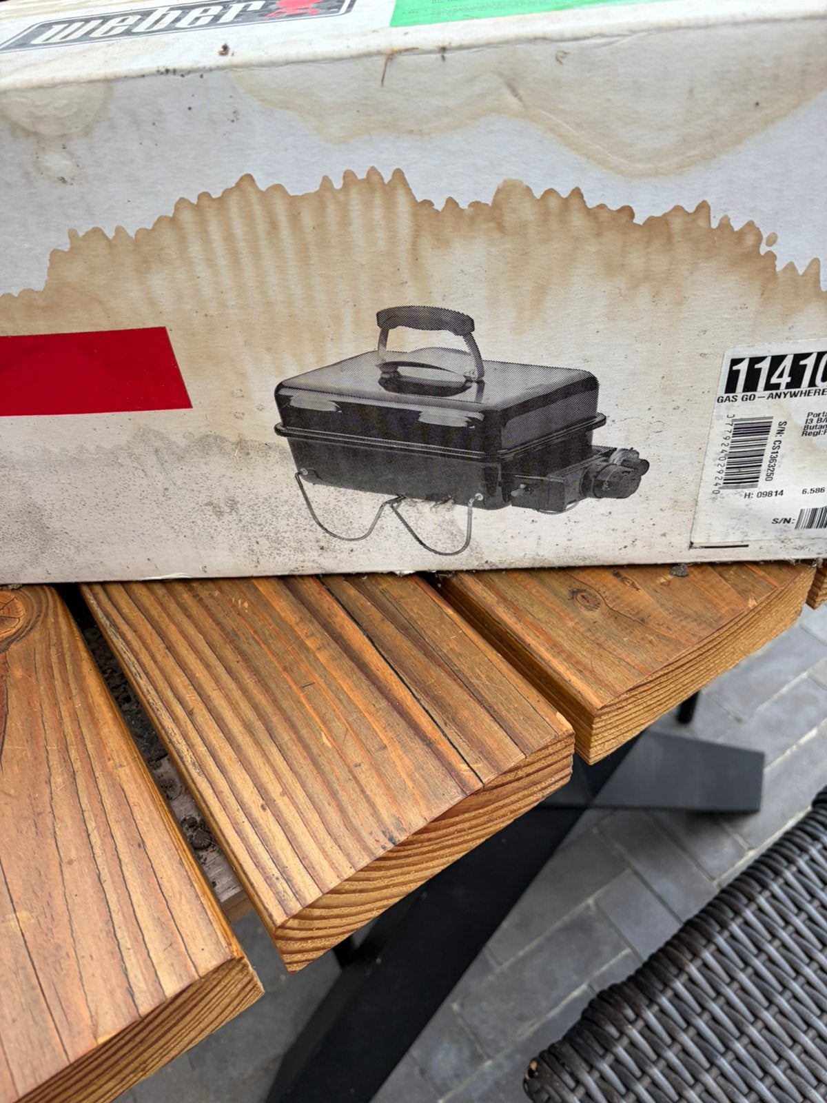 Weber gasgrill, Ophalen of Verzenden, Nieuw