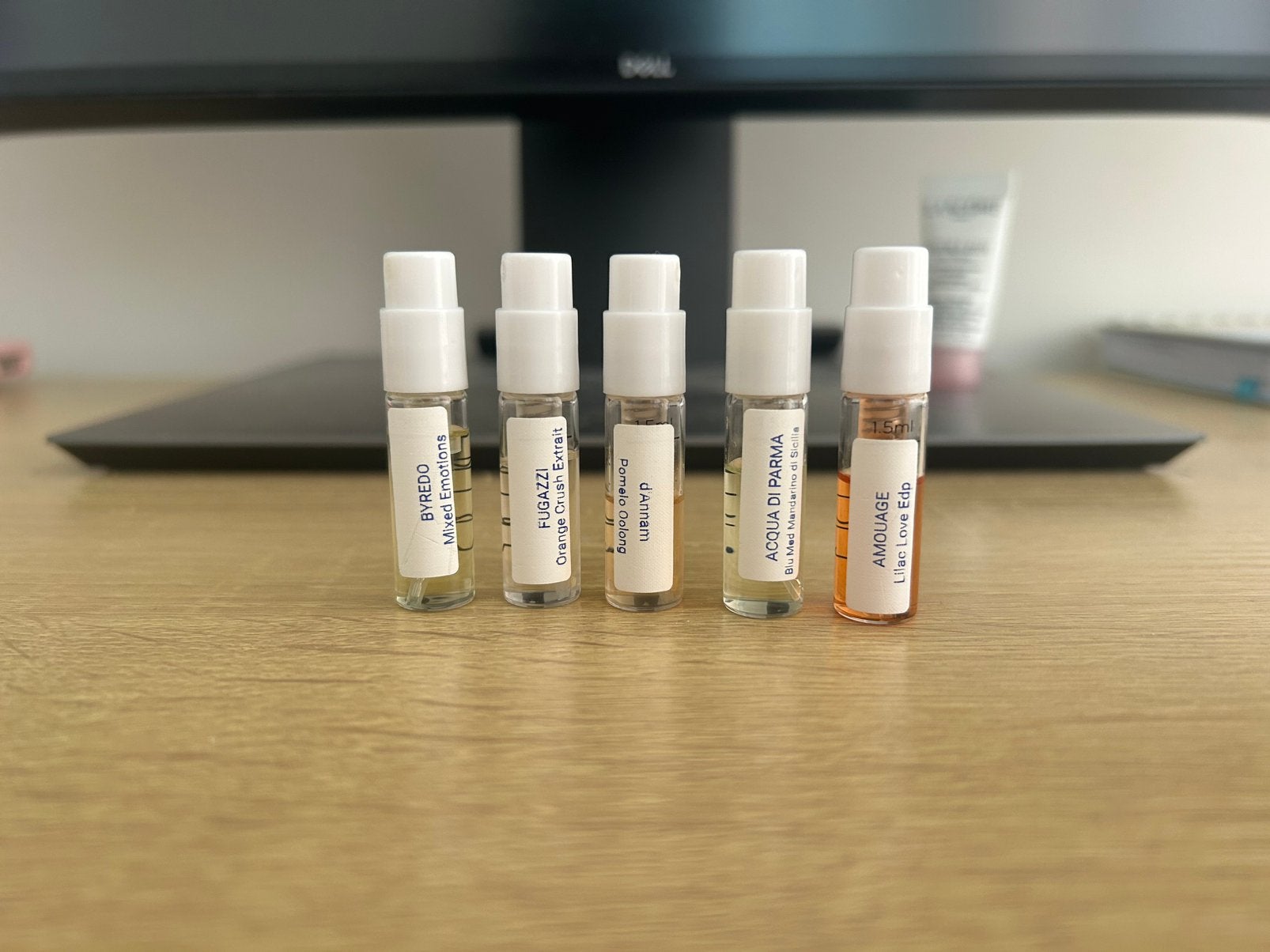 Acqua di pharma Blue Mandarino di Sicilia, Ophalen of Verzenden, Zo goed als nieuw, Gehele gezicht