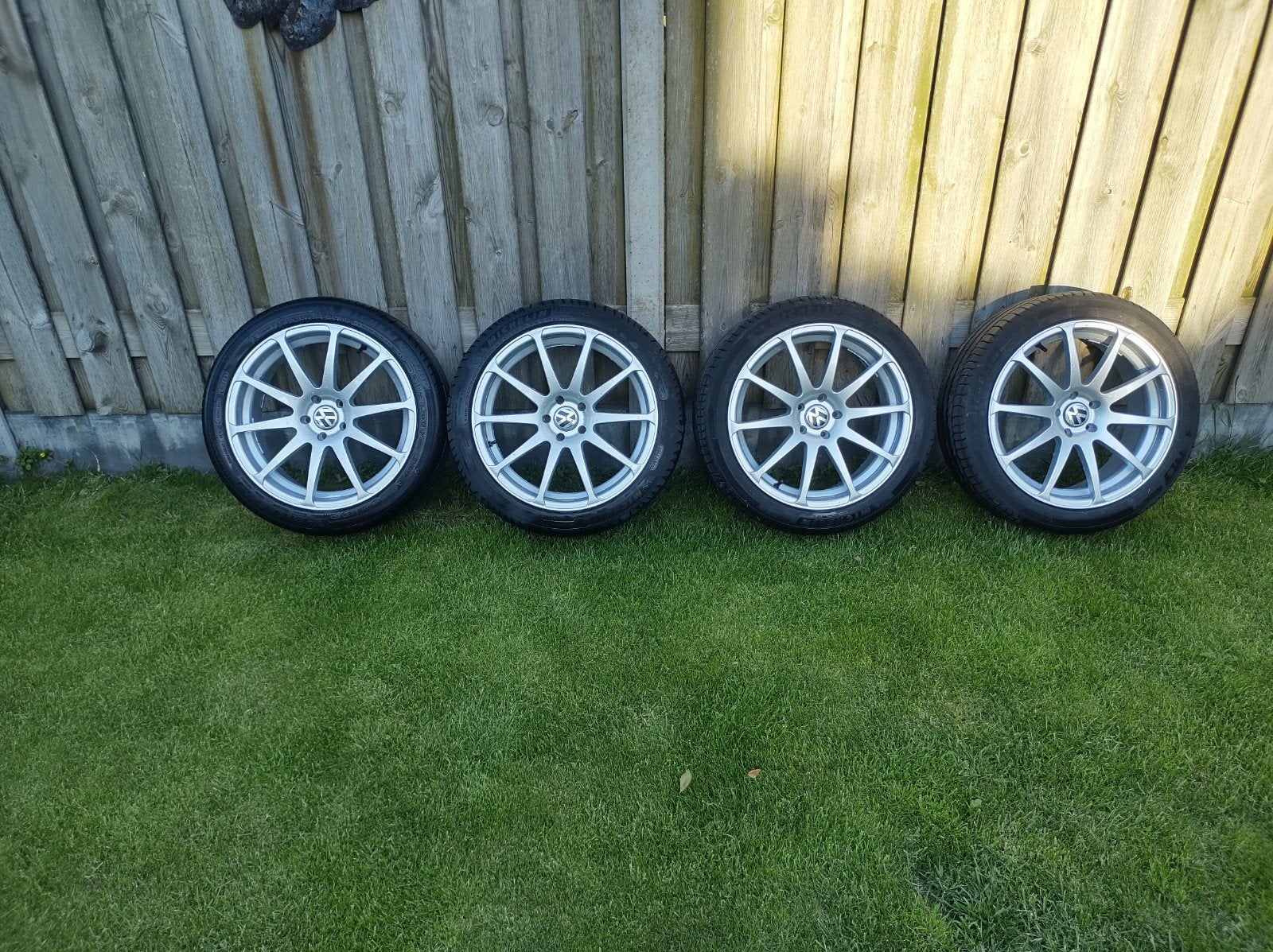 17 inch velgen, 5x100, Michelin zomerbanden, Auto-onderdelen, Banden en Velgen, Ophalen, Overige, Overige, Banden en Velgen
