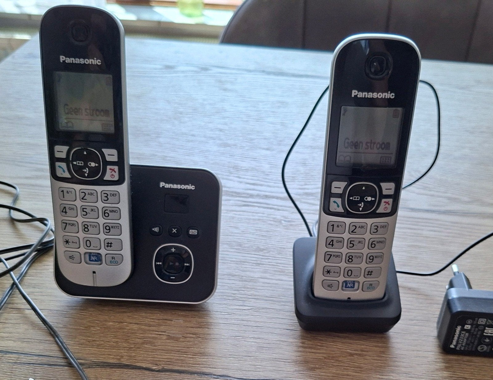 Panasonic KX-TG6822NLB draadloze DECT telefoonset (2), Ophalen of Verzenden, Gebruikt