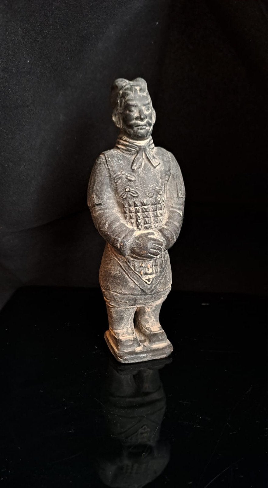 Terracotta Leger Beeldje - Chinese Krijger, Ophalen of Verzenden