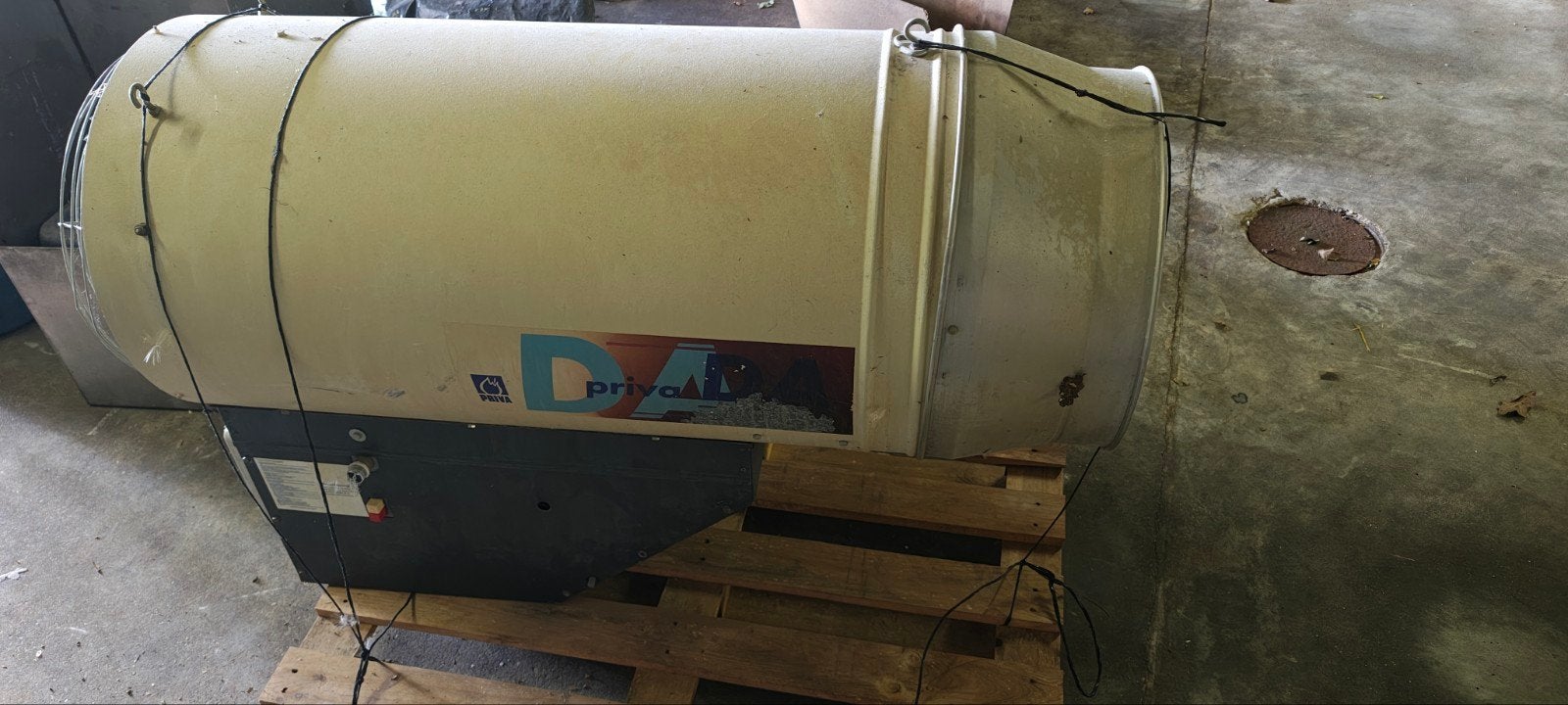 Priva DA 8  kachel, Ophalen, Gas, Gaskachel