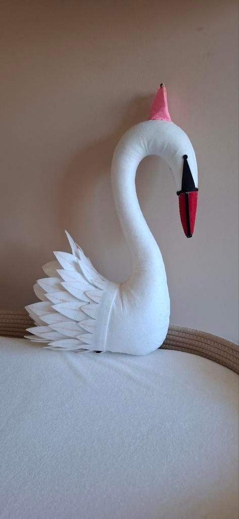 Zwanen kop voor aan de muur, Kinderen en Baby's, Kinderkamer | Inrichting en Decoratie, Ophalen of Verzenden, Zo goed als nieuw