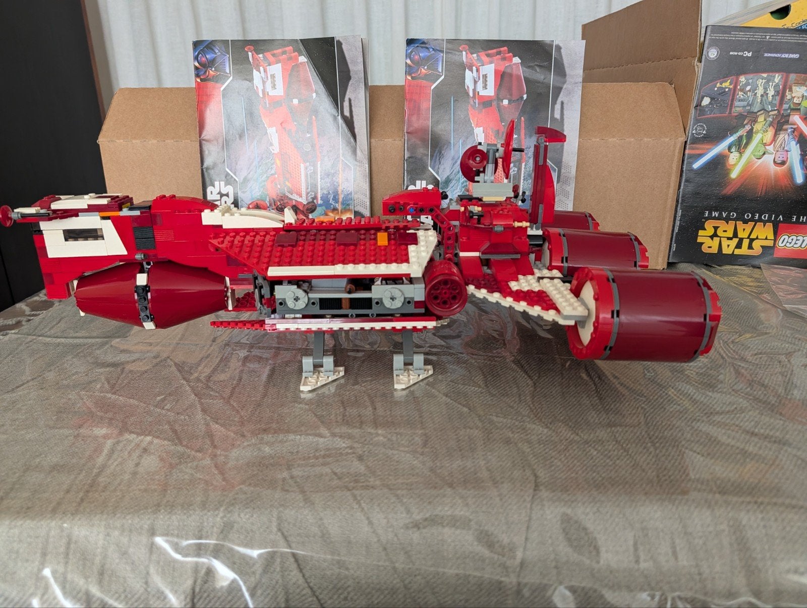 star wars lego 7665 Republic cruiser., Ophalen of Verzenden, Gebruikt