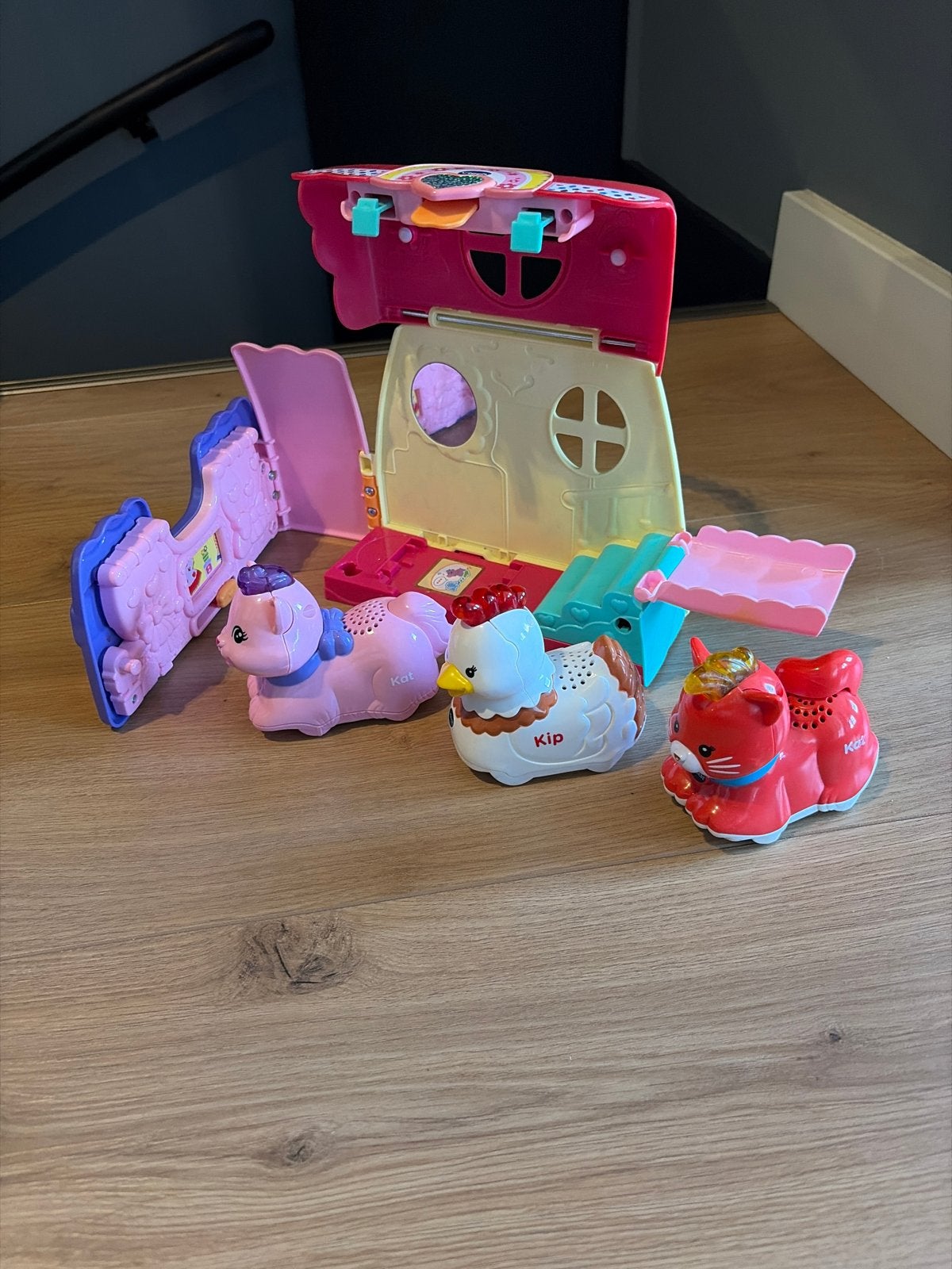 VTech Zoef Zoef Dieren Boerderij met Dieren, Ophalen of Verzenden, Zo goed als nieuw, Jongen of Meisje