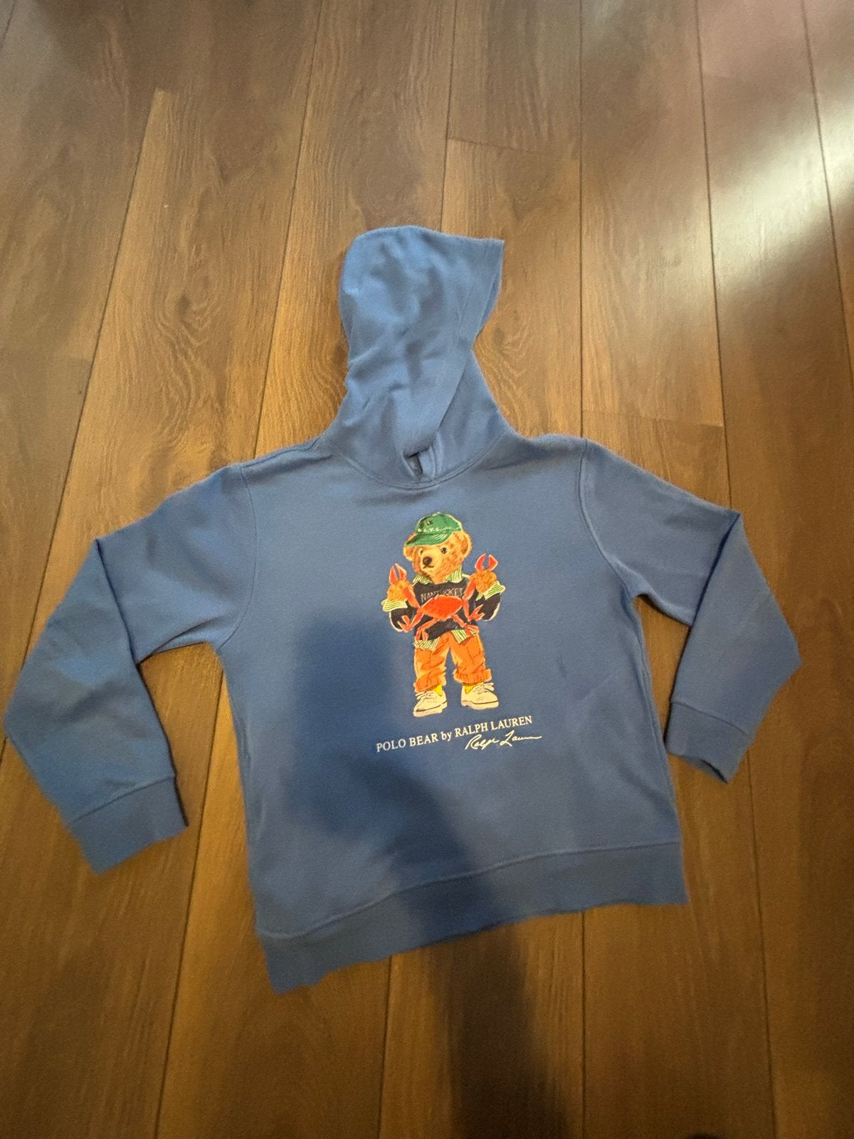 Polo Bear by Ralph Lauren Hoodie - Jongen/Meisje, Ophalen of Verzenden, Zo goed als nieuw, Overige maten, Blauw