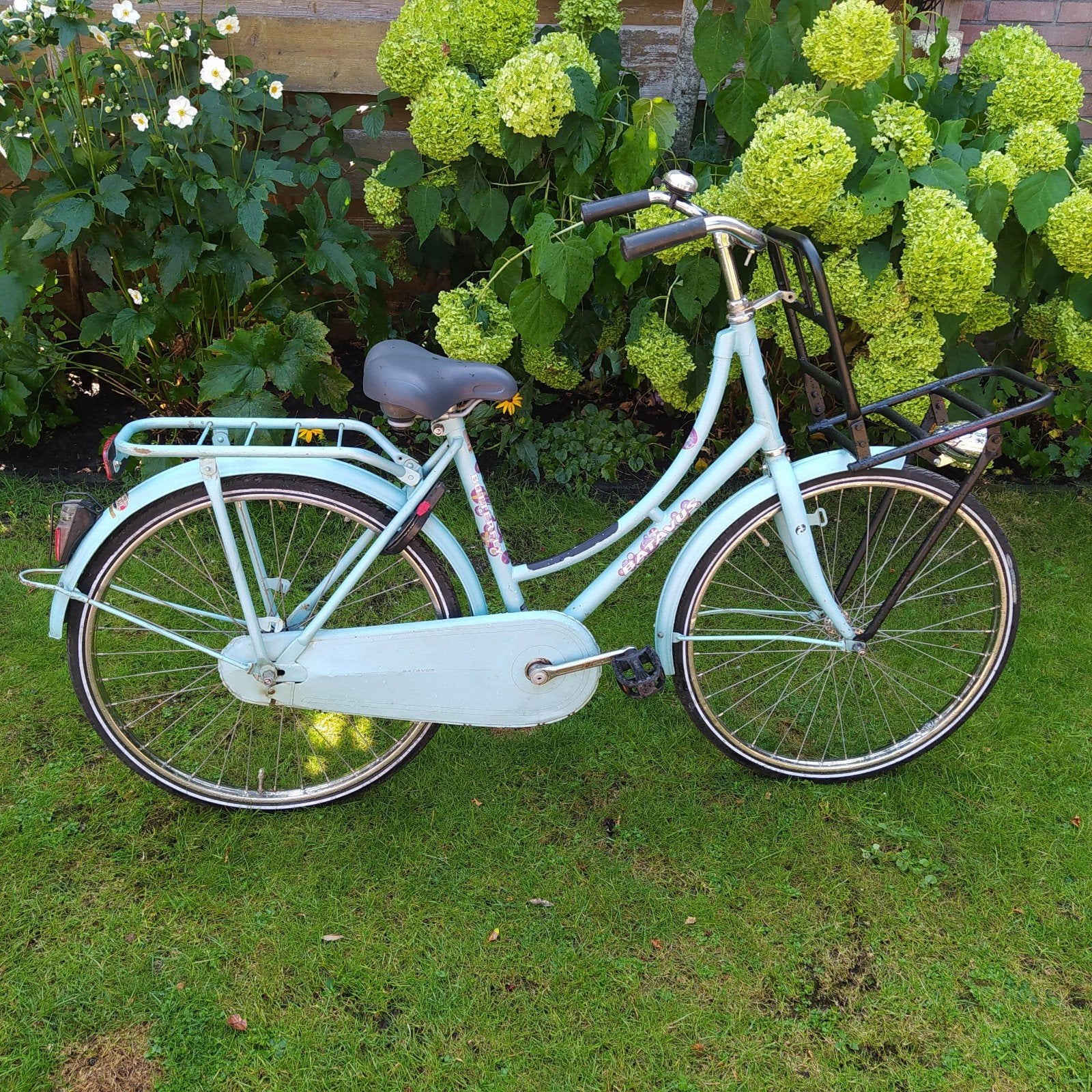 24 inch Batavus Butterfly met rek, Ophalen, Gebruikt, 24 inch
