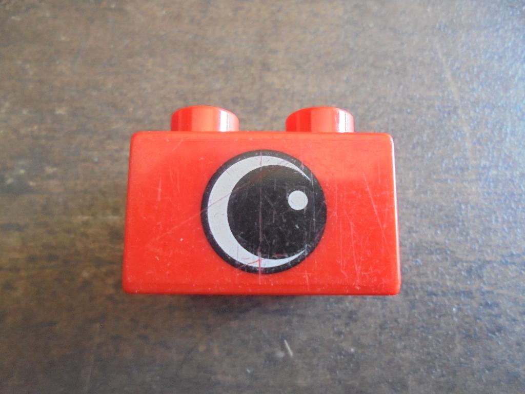 Lego Duplo Brick 2x2 (zie foto's) 7, Ophalen of Verzenden, Gebruikt, Losse stenen, Duplo