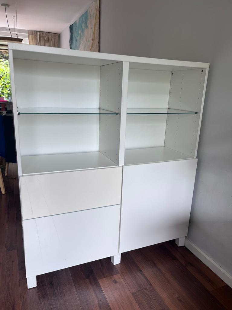 Ikea kast Besta, Ophalen, Besta, Gebruikt, 100 tot 150 cm