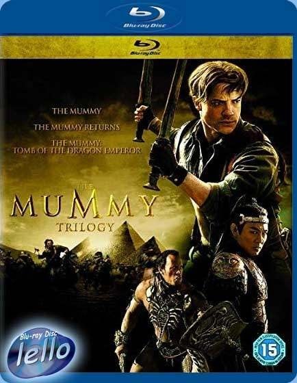 Blu-ray The Mummy Trilogy (Brendan Fraser Rachel Weisz) UKKC, Ophalen of Verzenden, Nieuw in verpakking, Avontuur