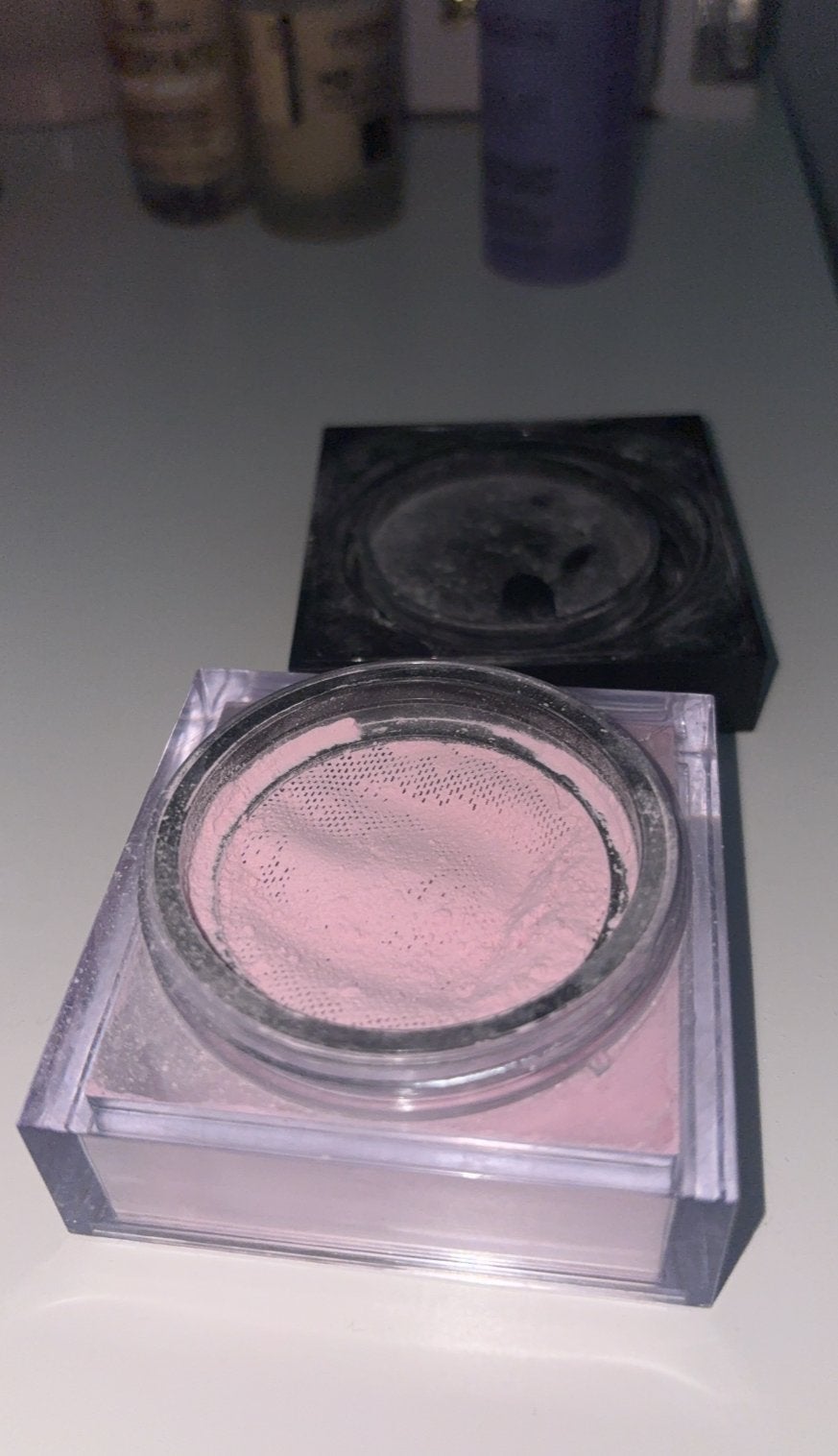 Lakerain Loose Baking & Setting Powder #2 Rose, Gehele gezicht, Ophalen of Verzenden, Zo goed als nieuw, Make-up