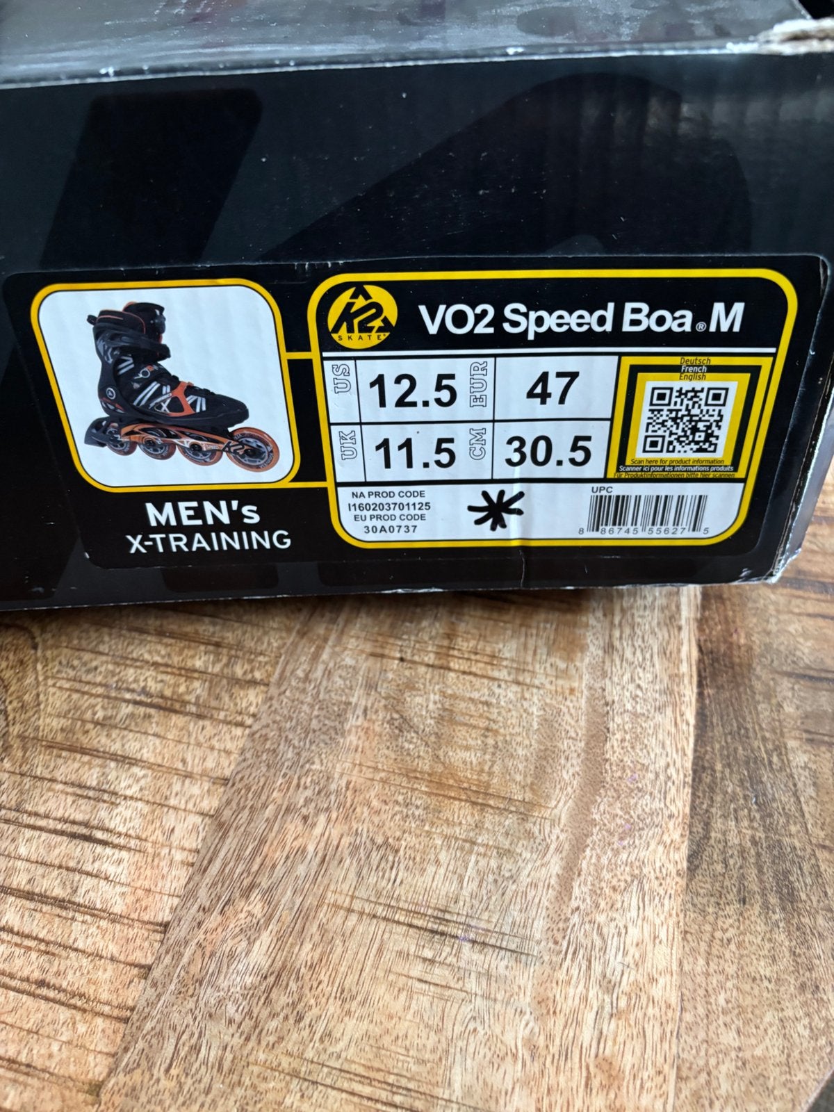 K2 skeelers maat 47 te dragen bij maat 45, Ophalen of Verzenden, Gebruikt