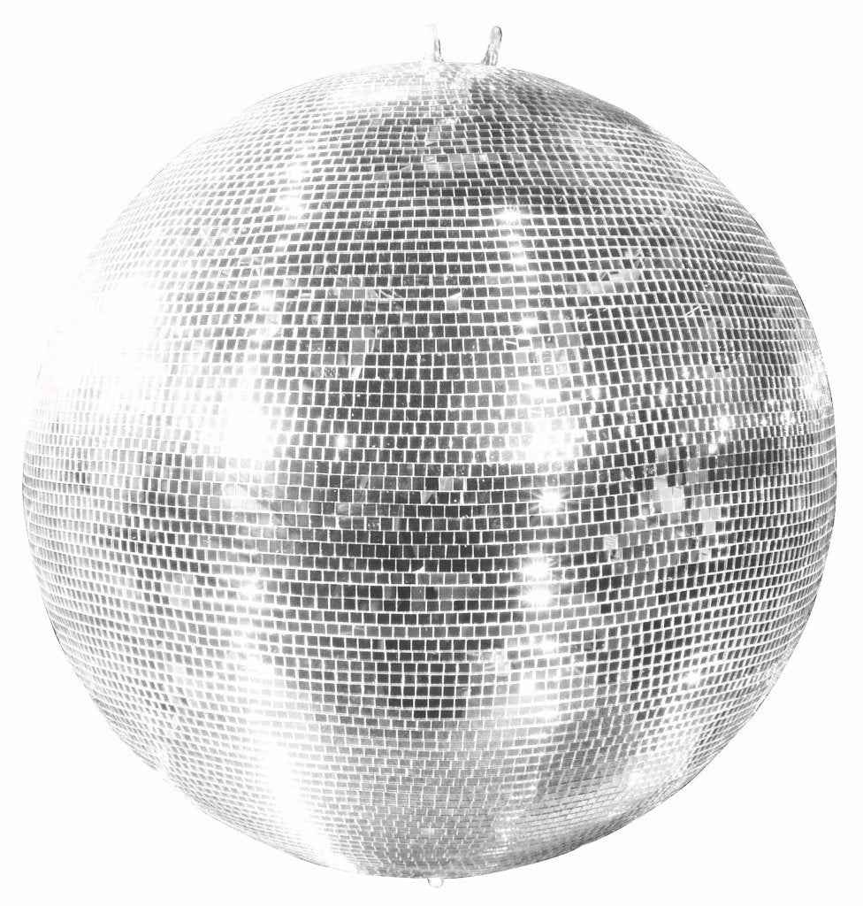 EUROLITE Mirror Ball 150cm Spiegelbol zilver, Geluidgestuurd, ., Discobol, Nieuw