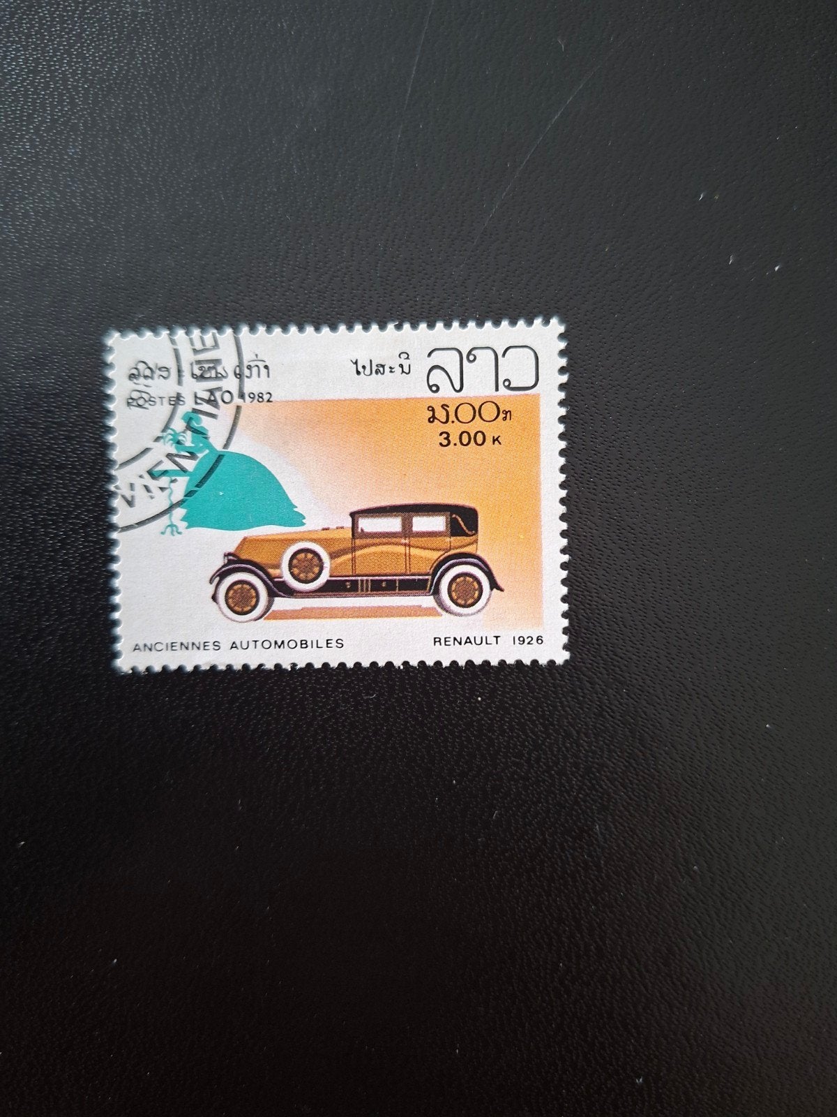 Laos,  auto, Renault 1926, Ophalen of Verzenden, Auto's