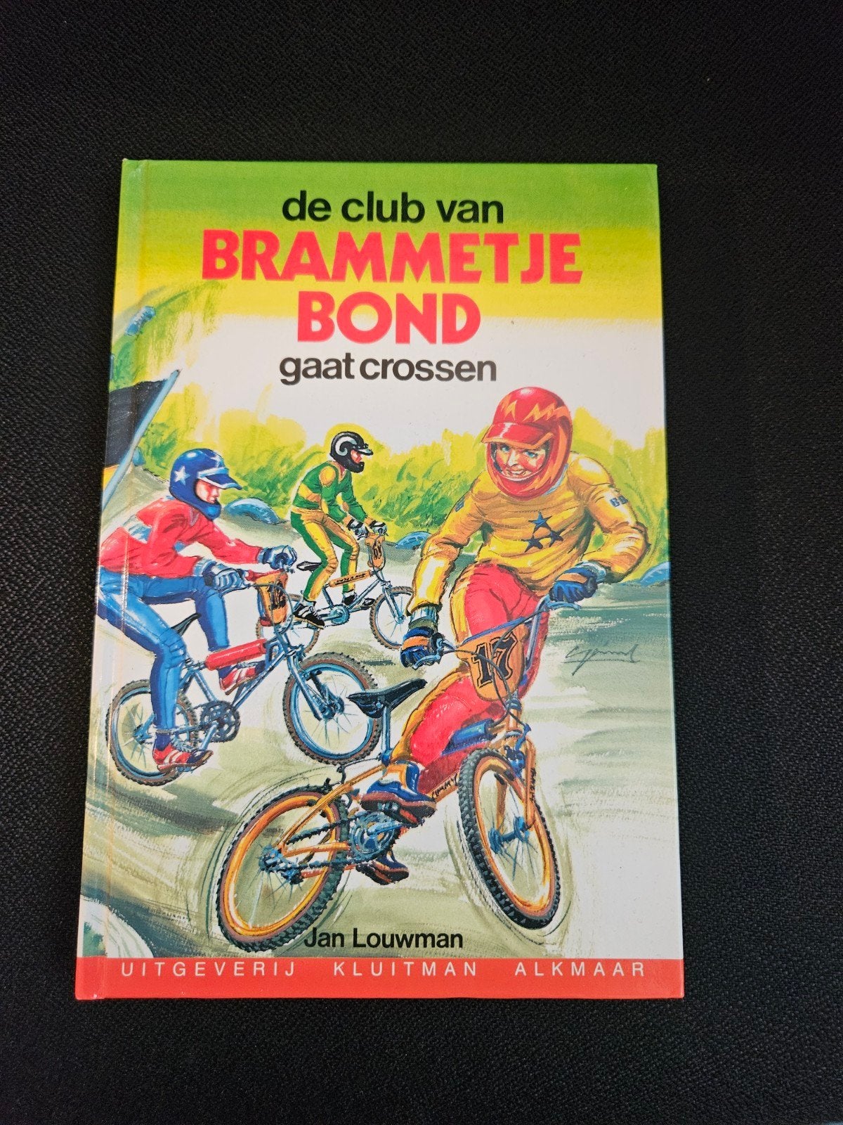 De club van Brammetje Bond gaat crossen - Jan Louwman, Ophalen of Verzenden, Gelezen, Jan Louwman, Fictie algemeen