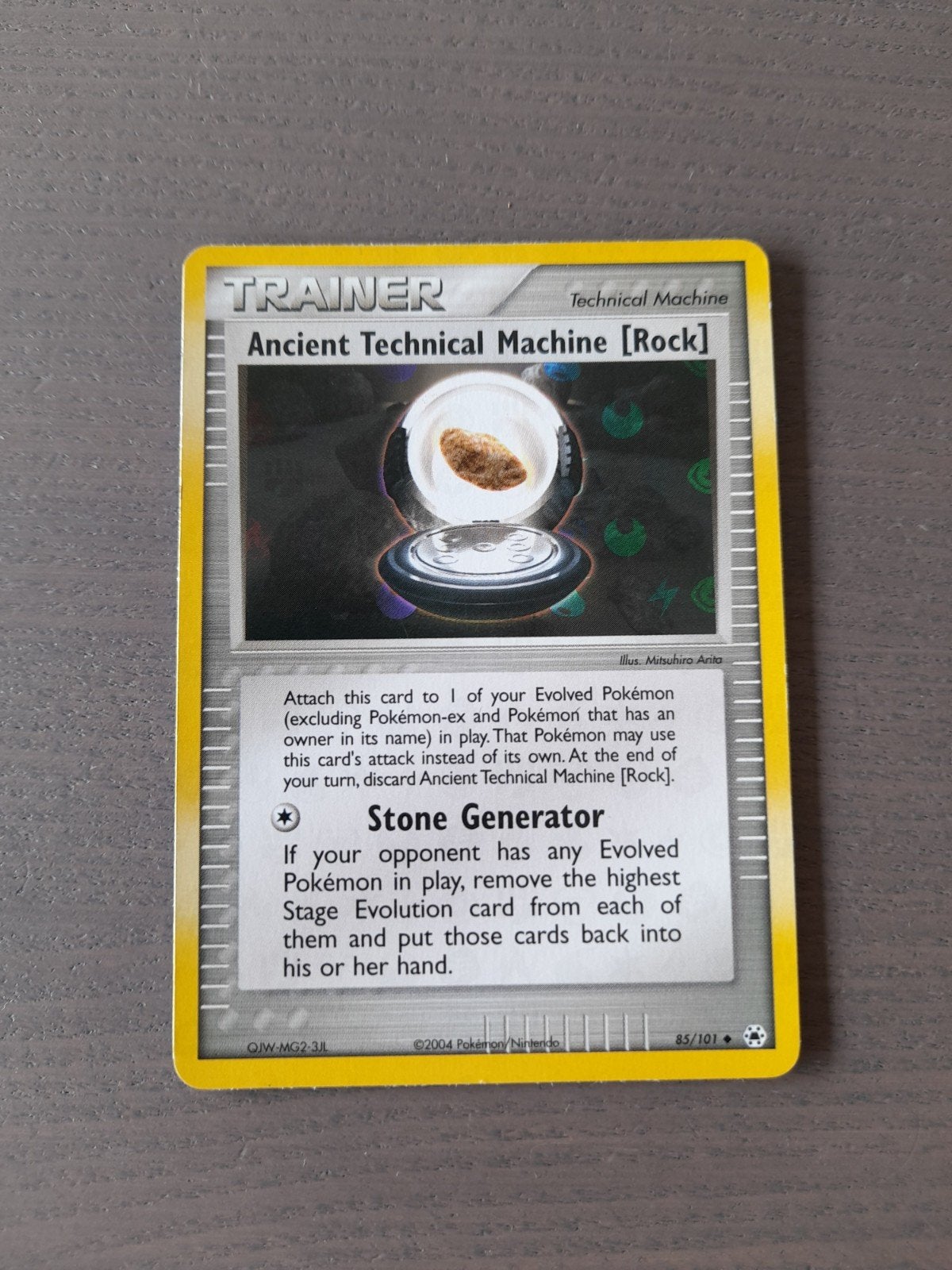 Hidden legends 85/101 ancient technical machine reverse, Ophalen of Verzenden, Gebruikt, Losse kaart, Foil