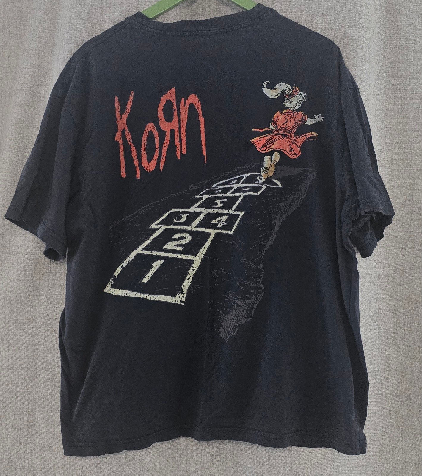 H&M KORN TSHIRT COLLAB MAAT XL, Kleding | Heren, T-shirts, Ophalen of Verzenden, Zo goed als nieuw, Maat 56/58 (XL)