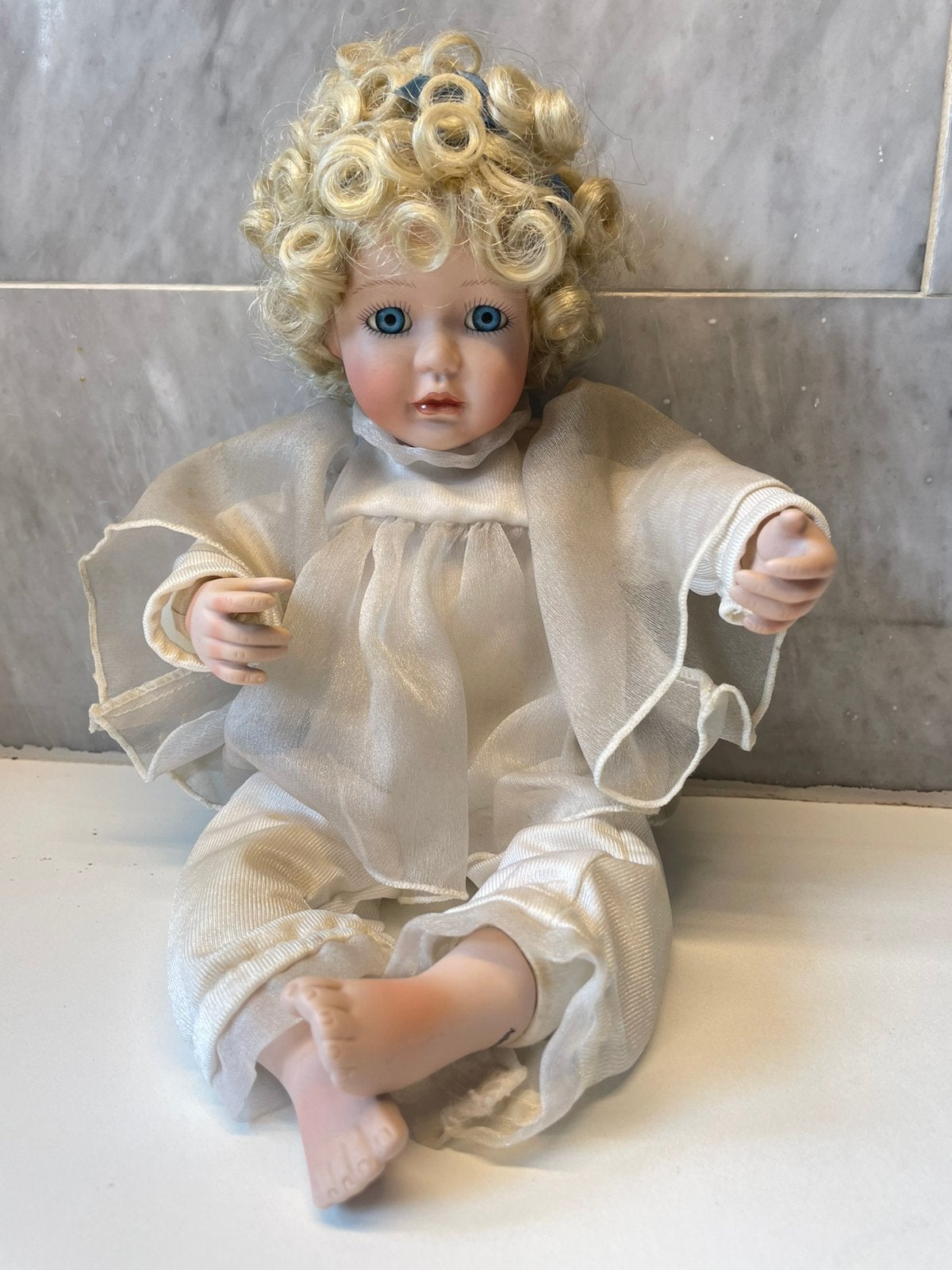 Porselein Pop vintage Ashton Drake van Cindy Mc Clure, Verzenden, Zo goed als nieuw, Pop