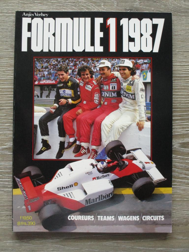 Formule 1 1987 - Anjes Verhey, Ophalen of Verzenden, Gelezen, Watersport en Hengelsport