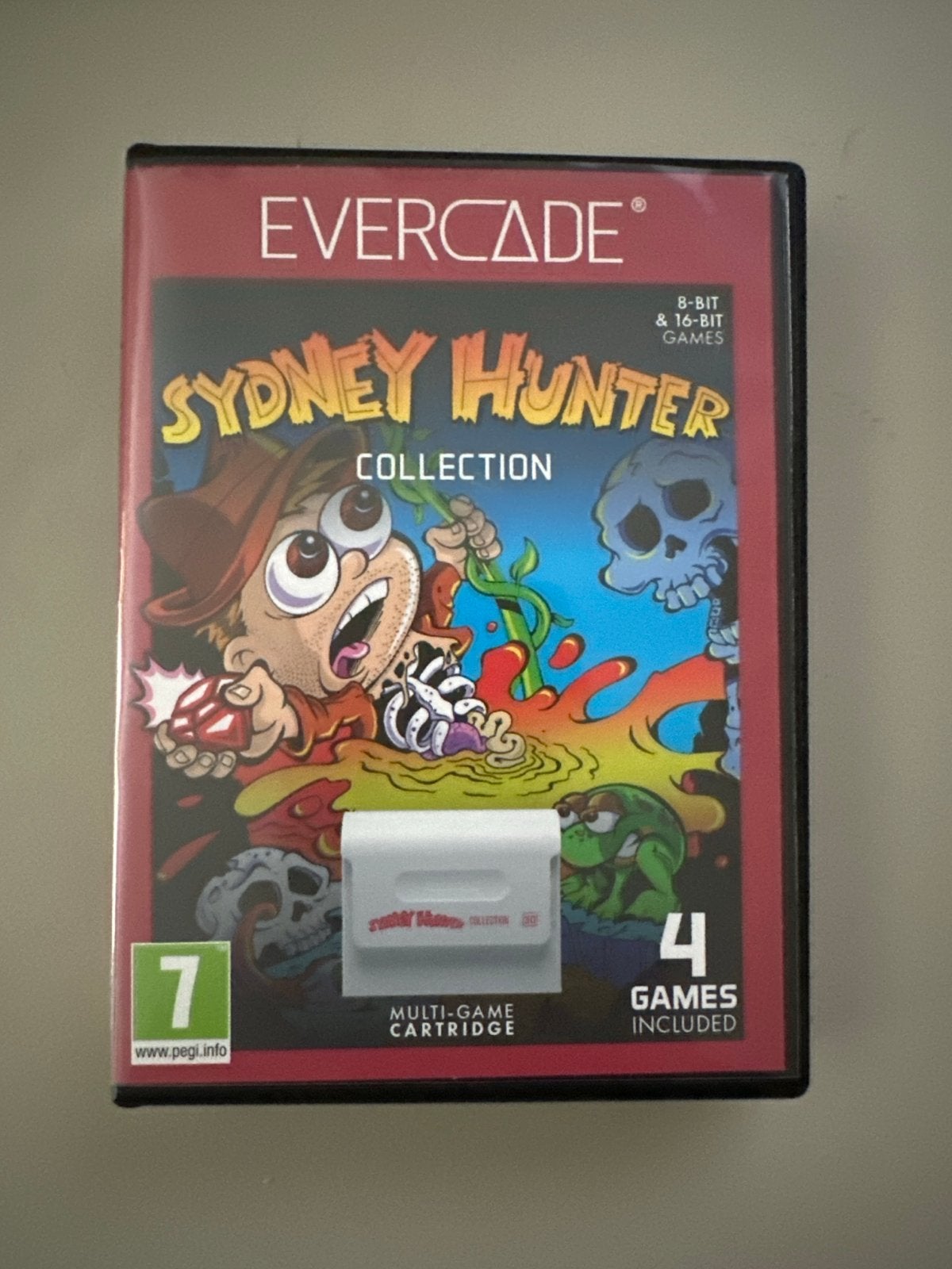 Evercade Sydney Hunter Collection (4 games), Avontuur en Actie, 1 speler, Ophalen of Verzenden, Zo goed als nieuw