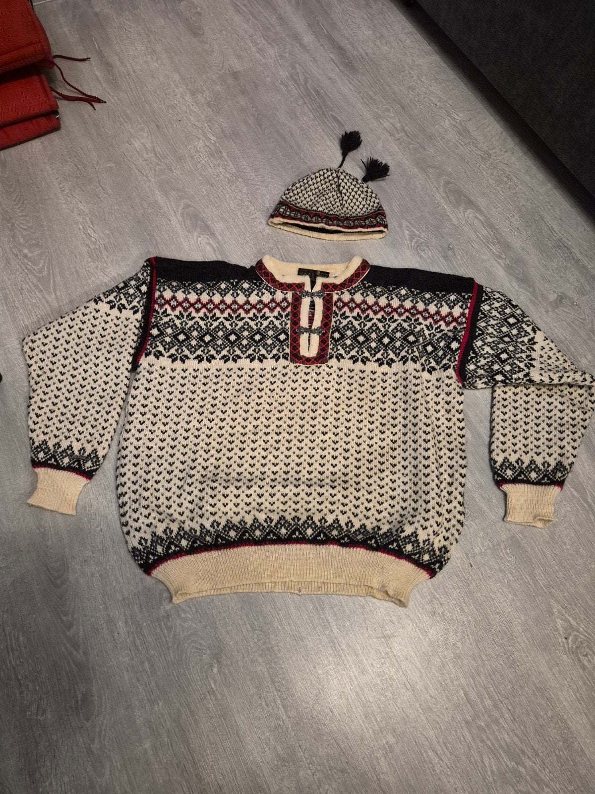 Wollen Noorse trui van Nordstrikk, Ophalen of Verzenden, Maat 46/48 (XL) of groter