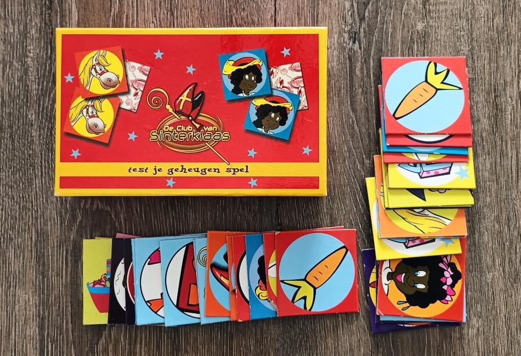 De club van Sinterklaas test je geheugen spel, Ophalen of Verzenden, Zo goed als nieuw