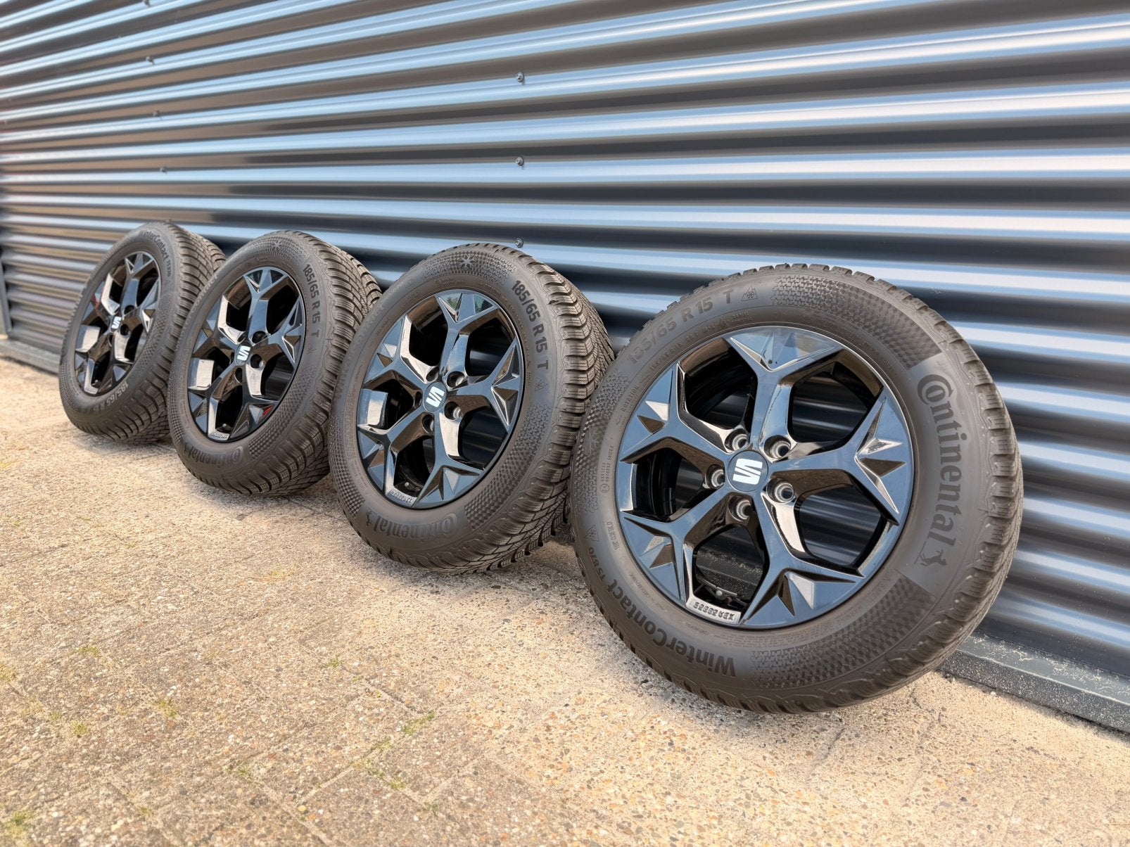 OEM SEAT Nevada 15 inch 5x100 Ibiza 6F KJ FR Winter, Auto-onderdelen, Banden en Velgen, Ophalen, Gebruikt, 15 inch, Banden en Velgen