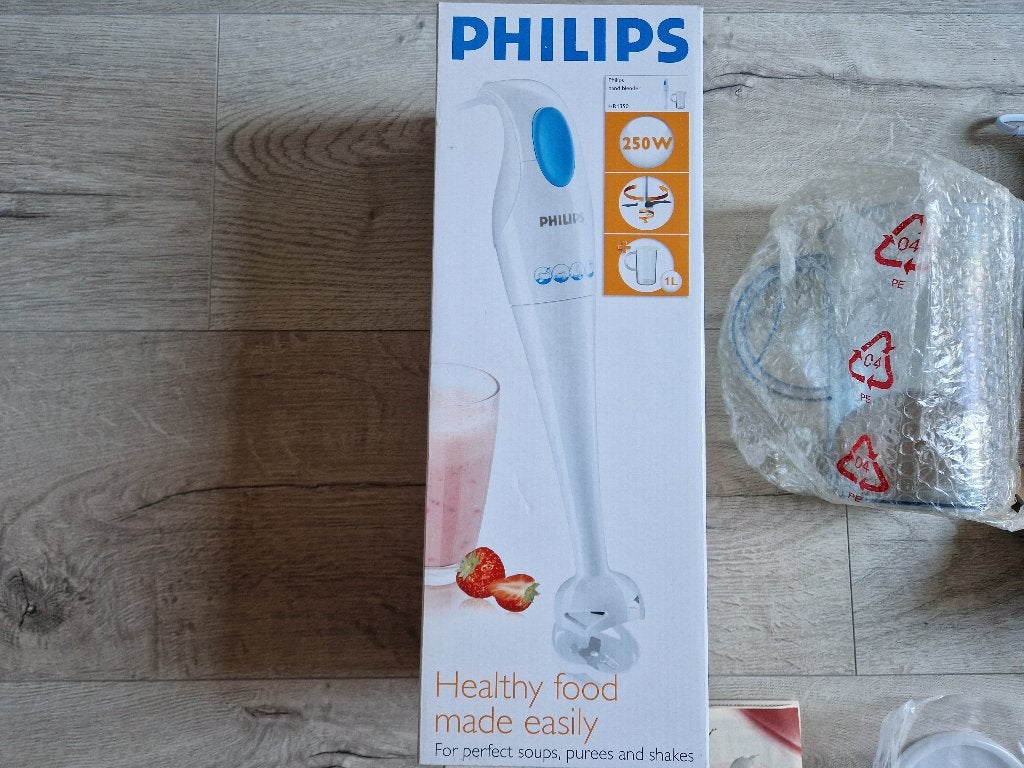 Philips handblender HR1350 (Nieuw!) Healthy Food, Ophalen of Verzenden, Nieuw, Blender