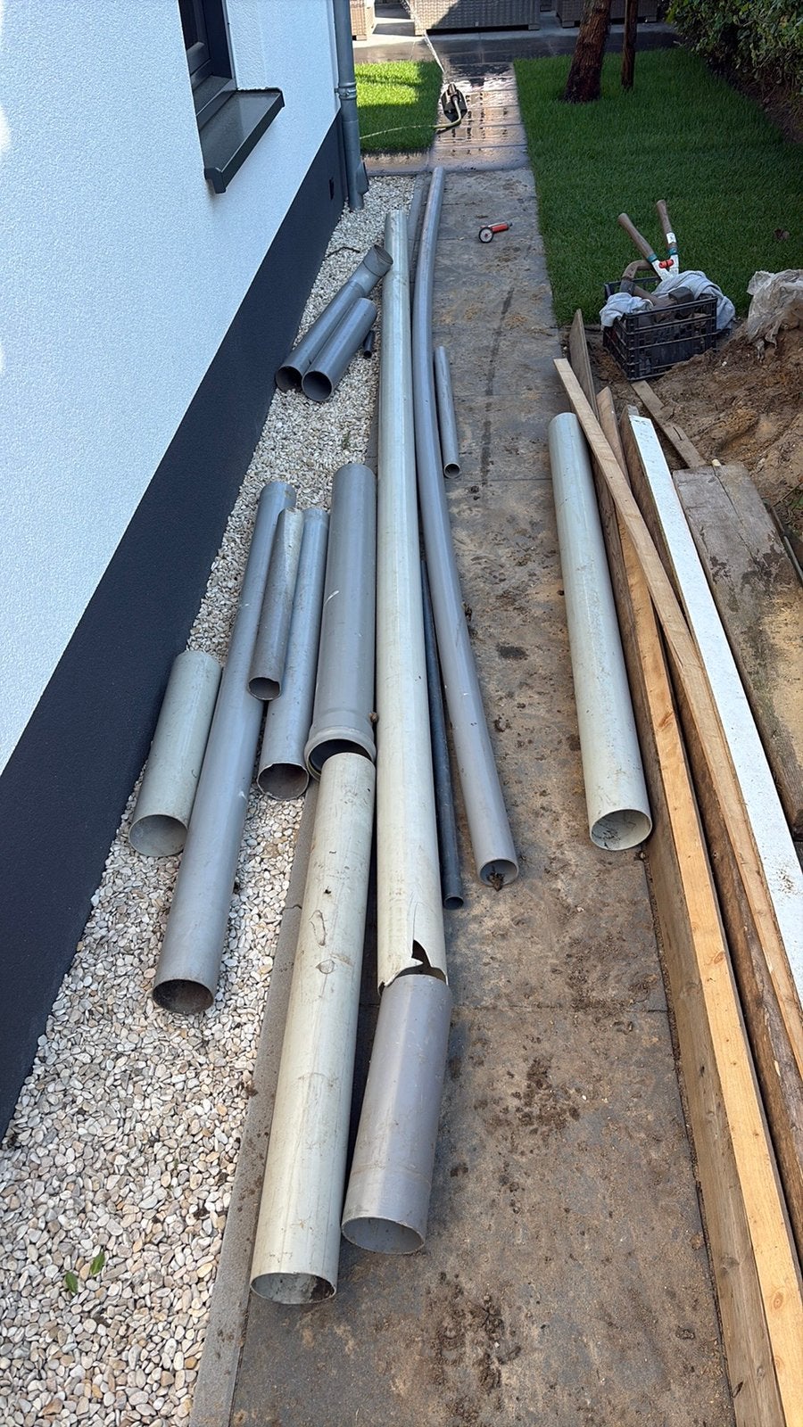 Gratis PVC buizen, Ophalen, Pvc, 2 tot 4 meter, Zo goed als nieuw