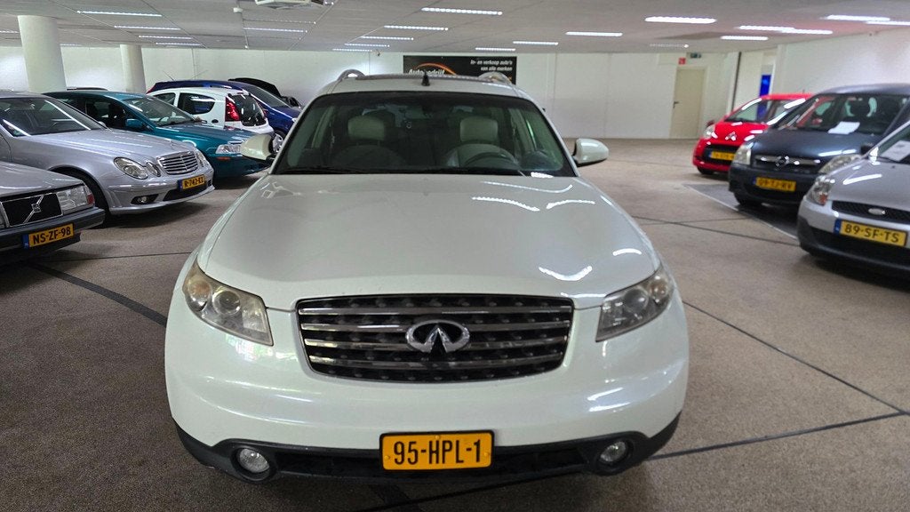 Infiniti FX 35, Auto's, Automaat, Gebruikt, Wit, FX-serie