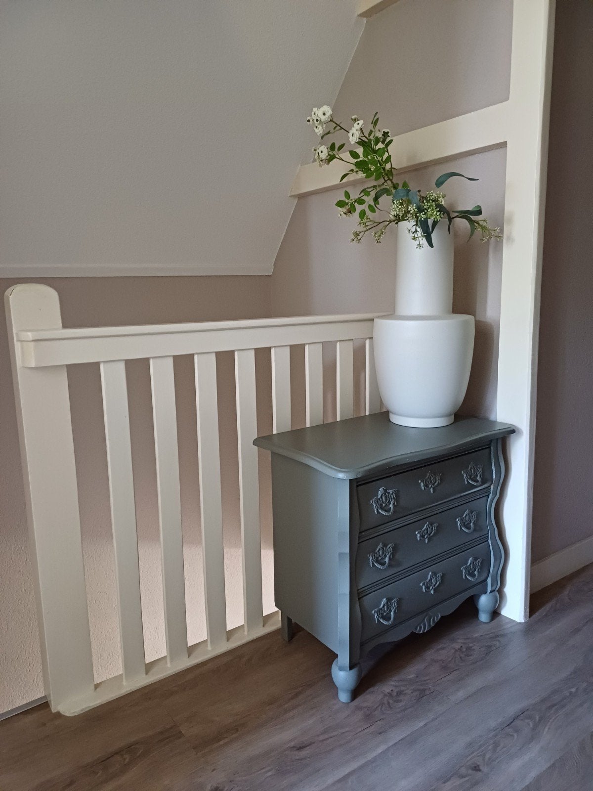 Buikkastje groen brocante, Huis en Inrichting, Woonaccessoires | Kisten, Ophalen, 50 tot 100 cm, 50 tot 75 cm