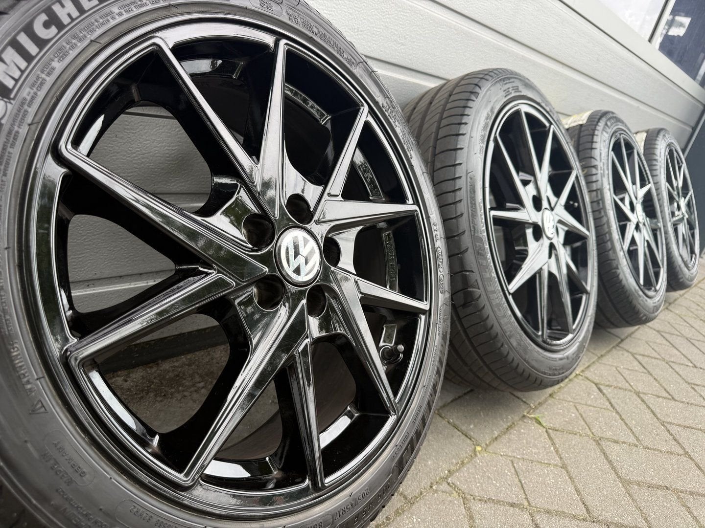 17 VW Polo MK6 AW 6C 6R 9N GTI R-line Scala A1 Ibiza velgen, Gebruikt, -, -, Banden en Velgen