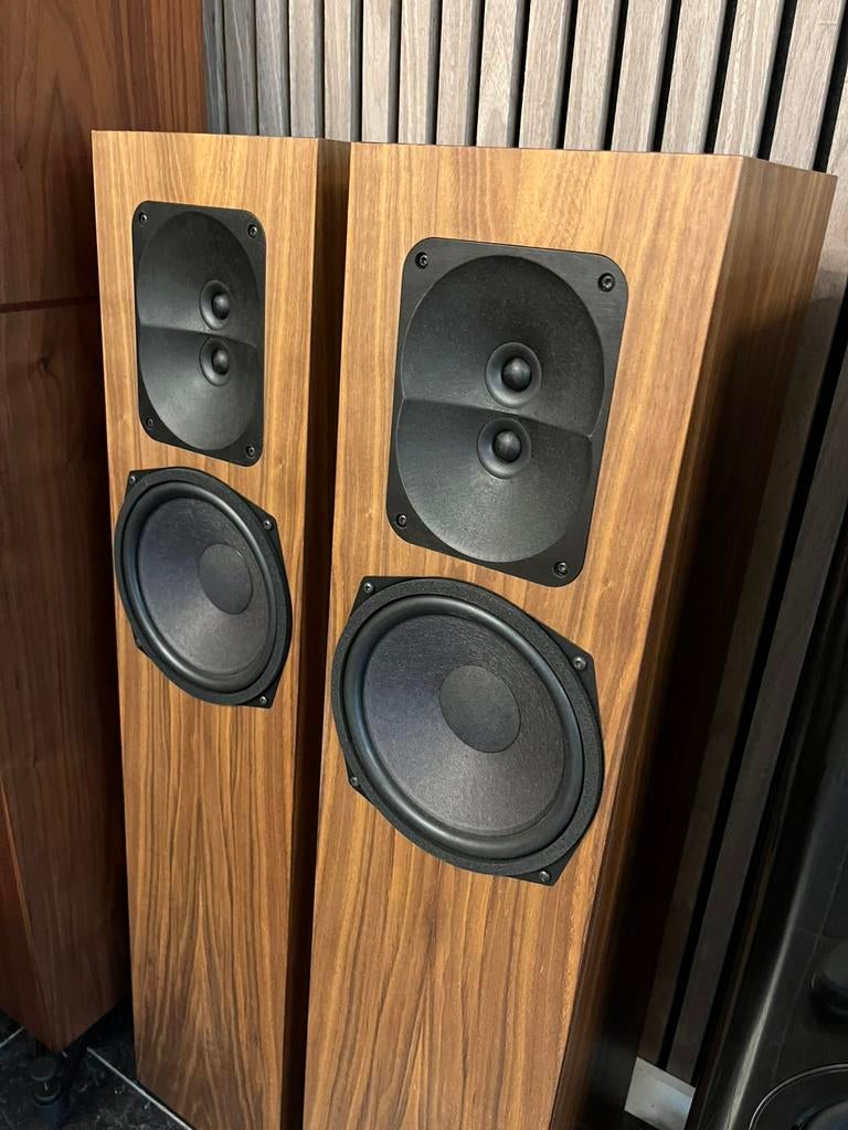 Blumenhofer prototype luidsprekers, Audio, Tv en Foto, Ophalen, Nieuw, Info@mister-hifi.nl, Front, Rear of Stereo speakers