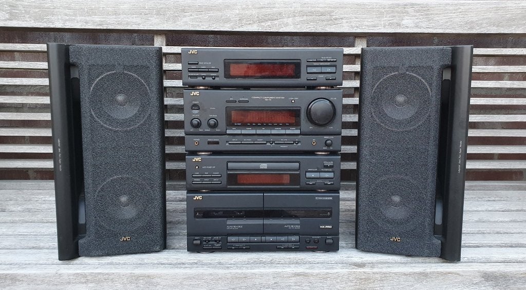JVC MX-70 stereo-set, Audio, Tv en Foto, Ophalen, Gebruikt, JVC, Cassettedeck