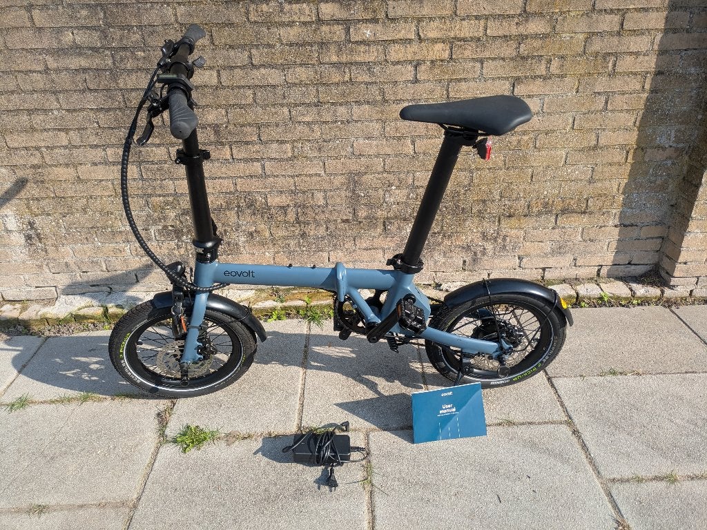 electrische vouwfiets evo morning, 14 tot 16 inch, Versnellingen, Zo goed als nieuw, Totaal opvouwbaar