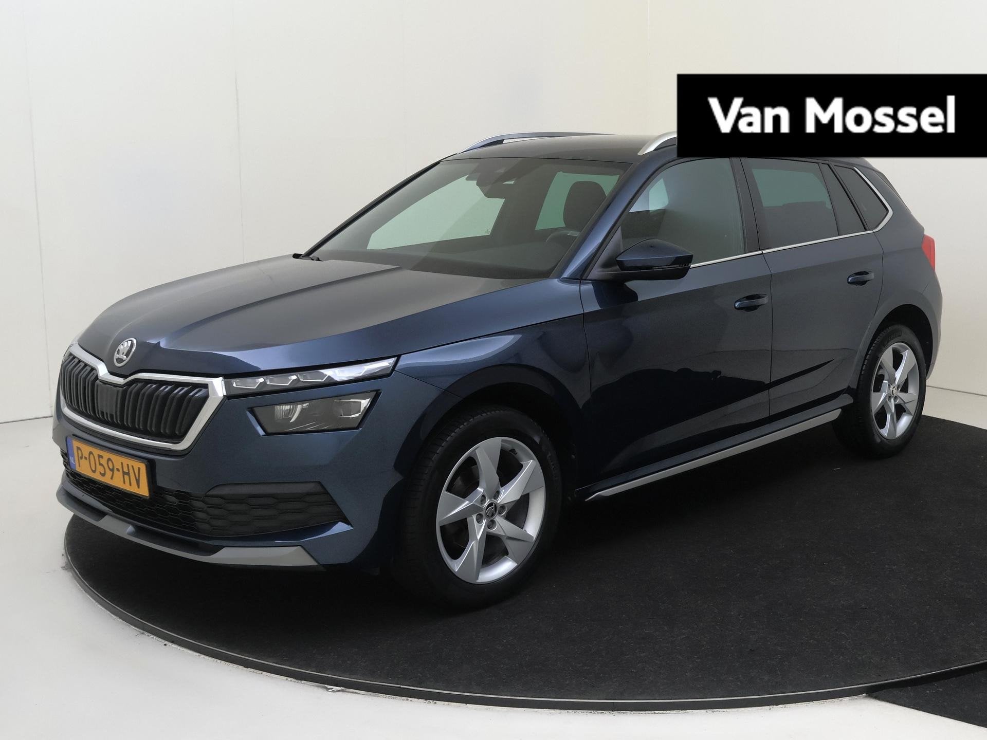 Skoda Kamiq 1.0 TSI Business Edition | Apple Carplay/Android, Gebruikt, Euro 6, Blauw, Automatische klimaatregeling